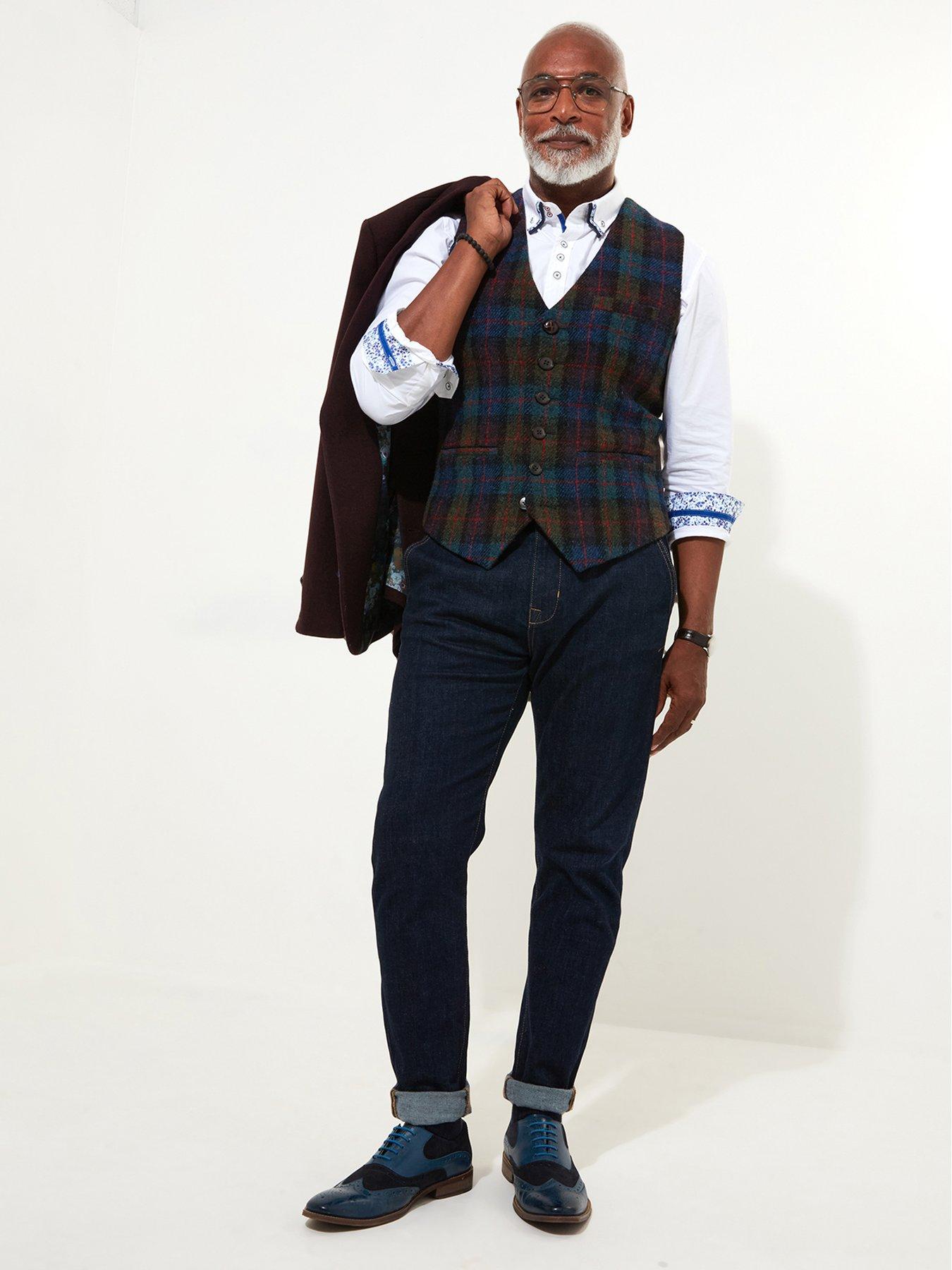 joe-browns-joe-browns-regular-fit-classic-tartan-check-suit-waistcoatback