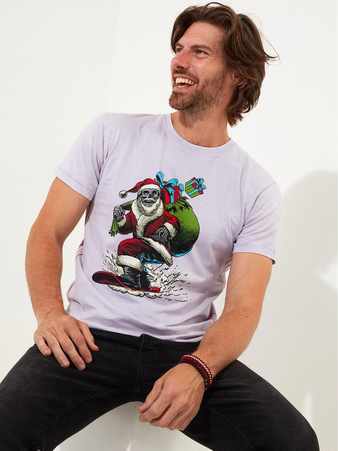 joe-browns-joe-browns-novelty-snowboarding-santa-t-shirt