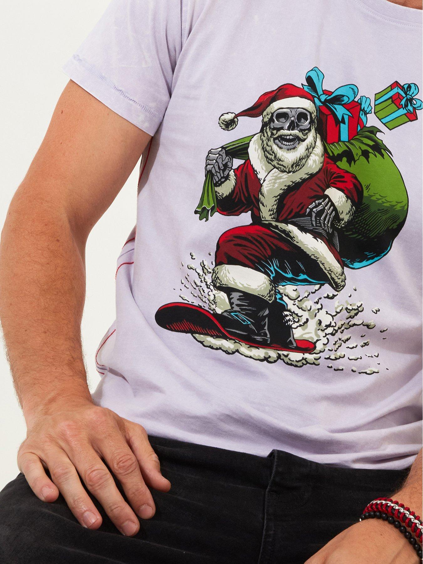 joe-browns-joe-browns-novelty-snowboarding-santa-t-shirtoutfit