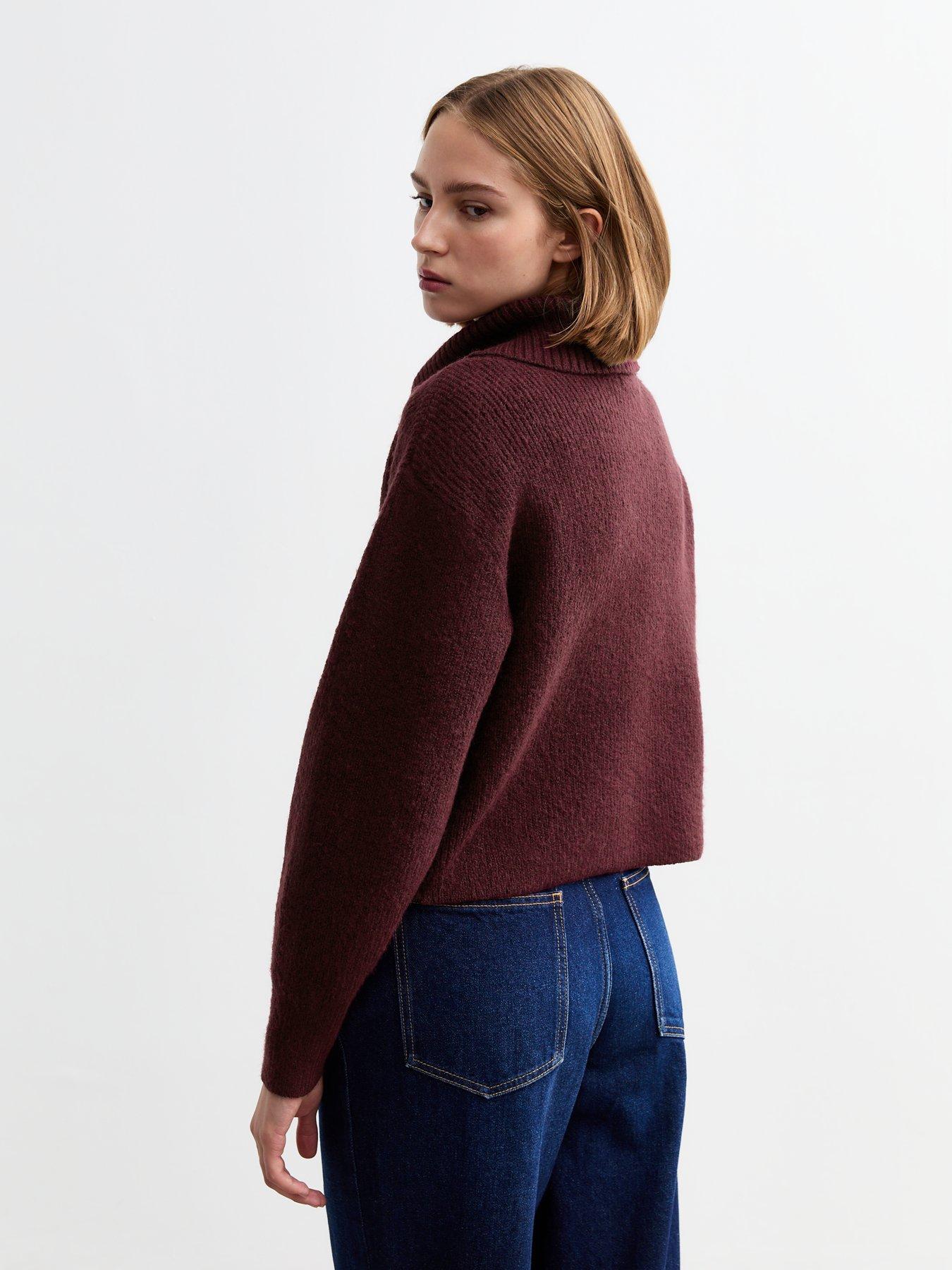 new-look-burgundy-ribbed-knit-half-zip-jumperstillFront