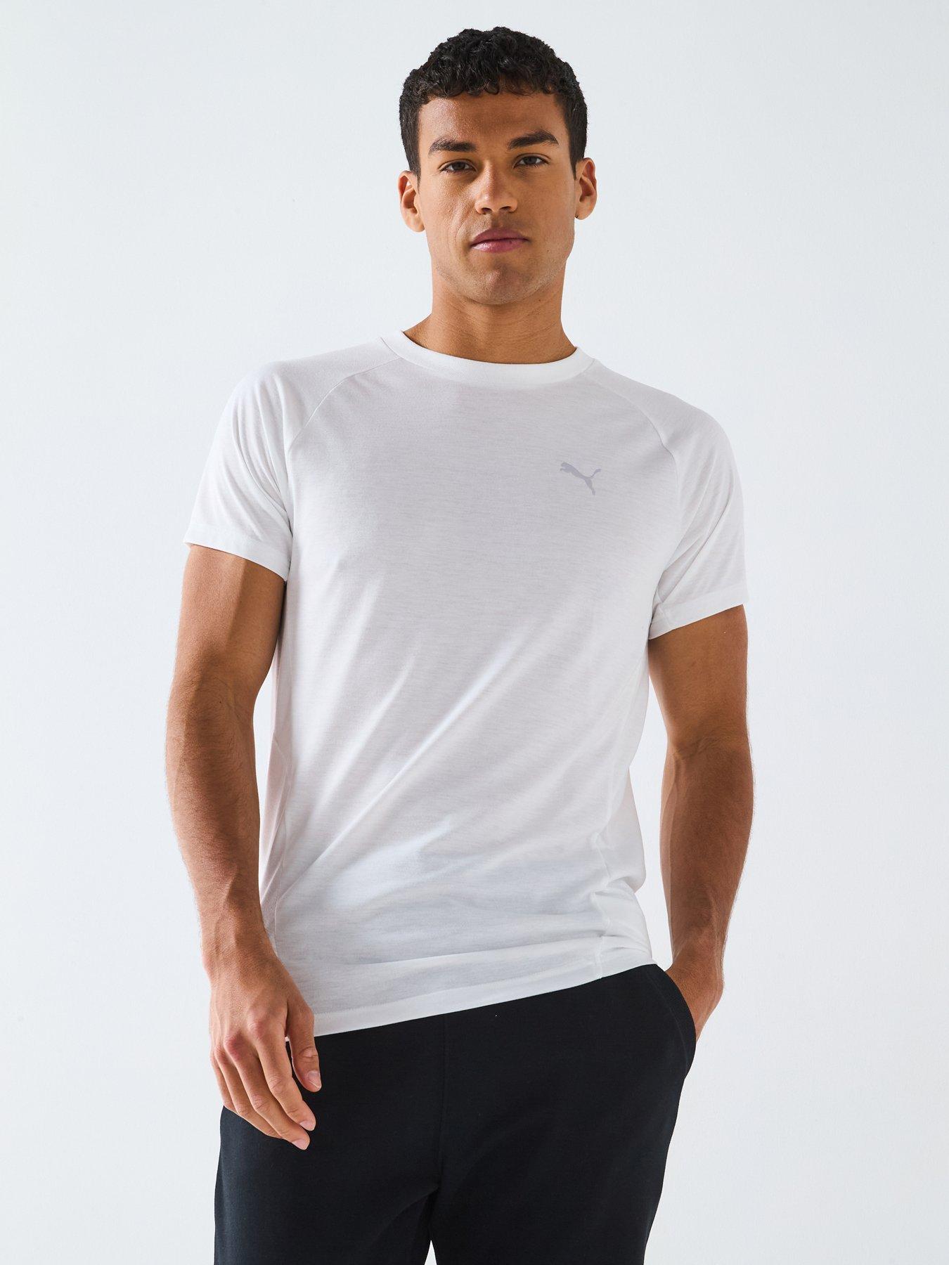 Puma Men's Evostripe Tee - White