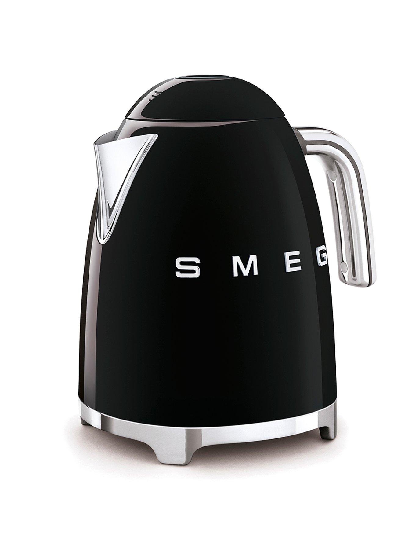 Image 2 of 7 of Smeg 50's Style Kettle and 2 Slice Toaster, Black