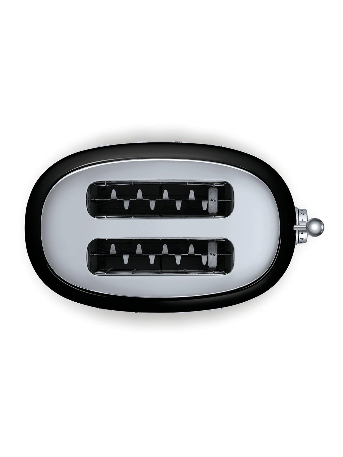 Image 5 of 7 of Smeg 50's Style Kettle and 2 Slice Toaster, Black