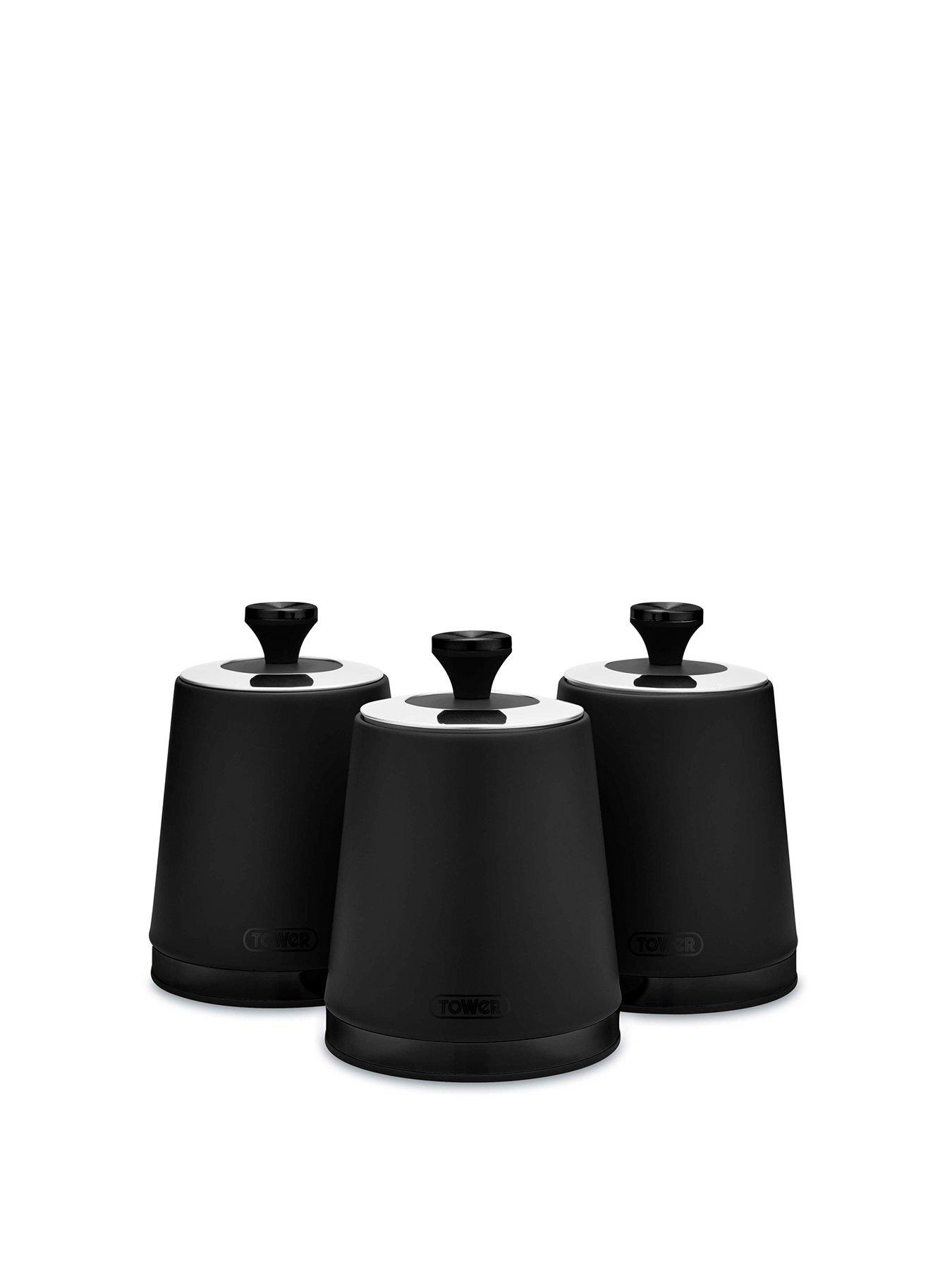Tower Sera Set of 3 Storage Canisters