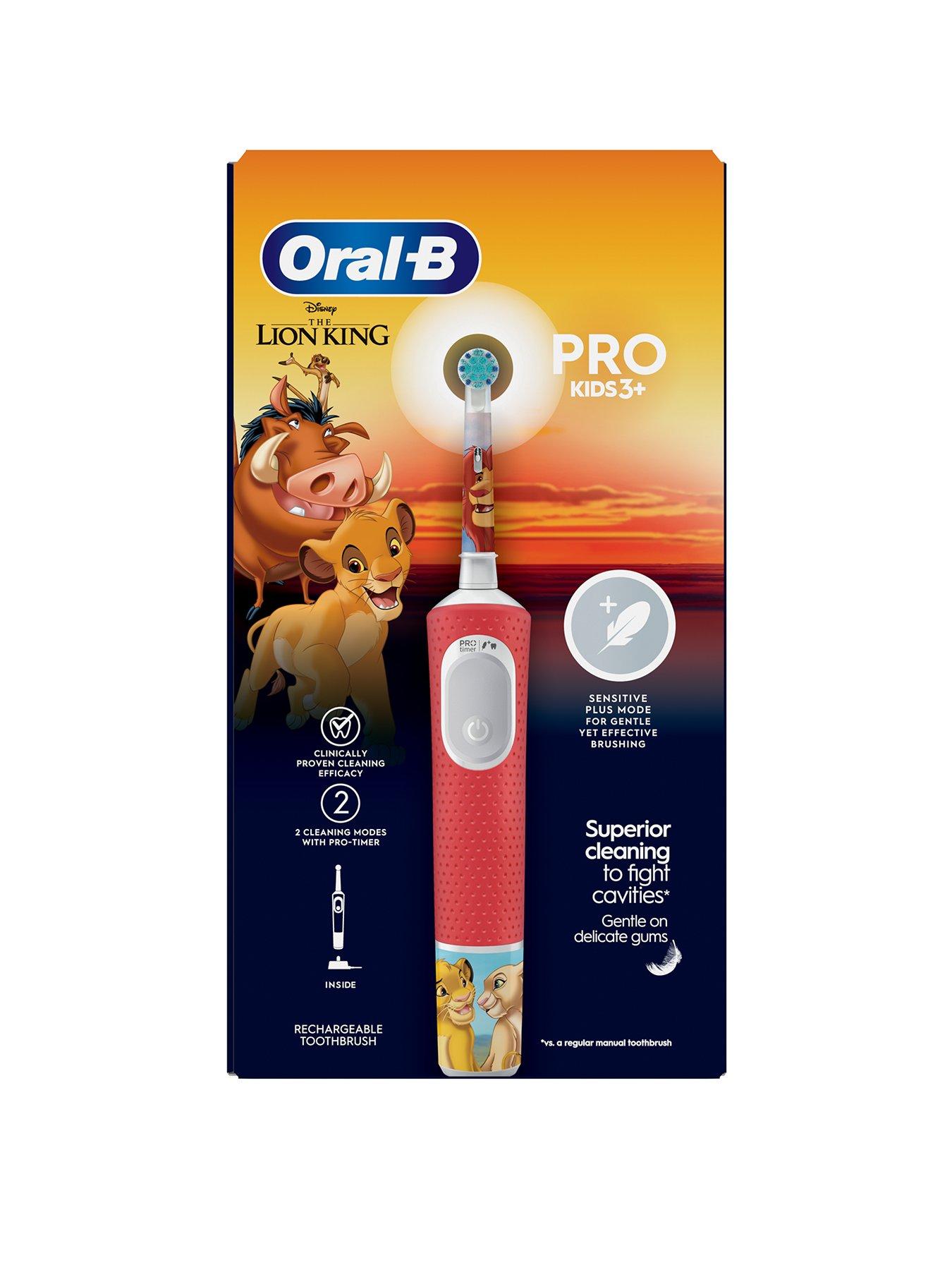 Image 1 of 6 of Oral-B Oral-B Pro Kids Lion King Electric Toothbrush Designed By Braun