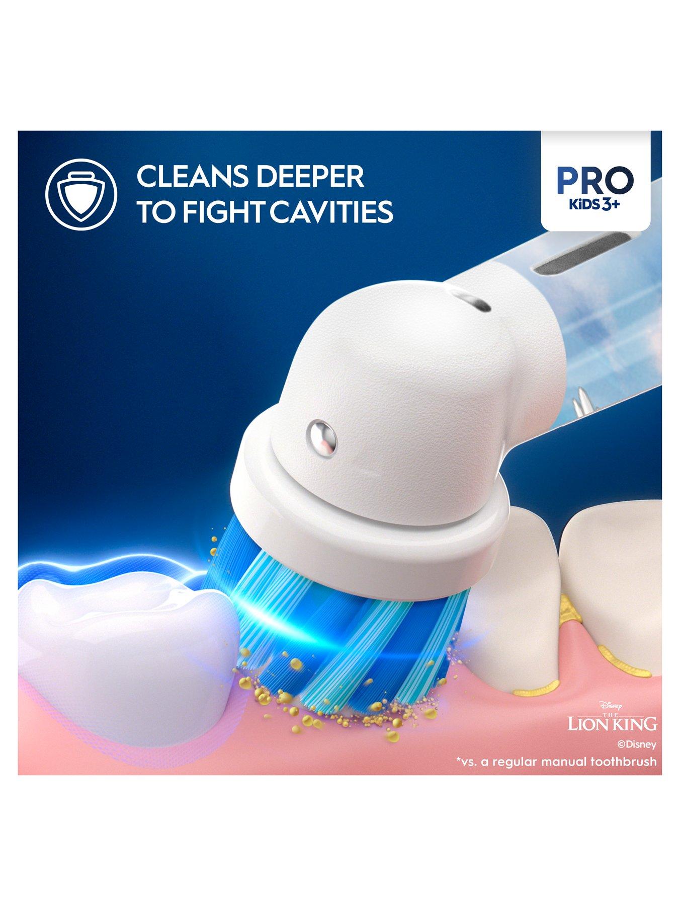 Image 2 of 6 of Oral-B Oral-B Pro Kids Lion King Electric Toothbrush Designed By Braun