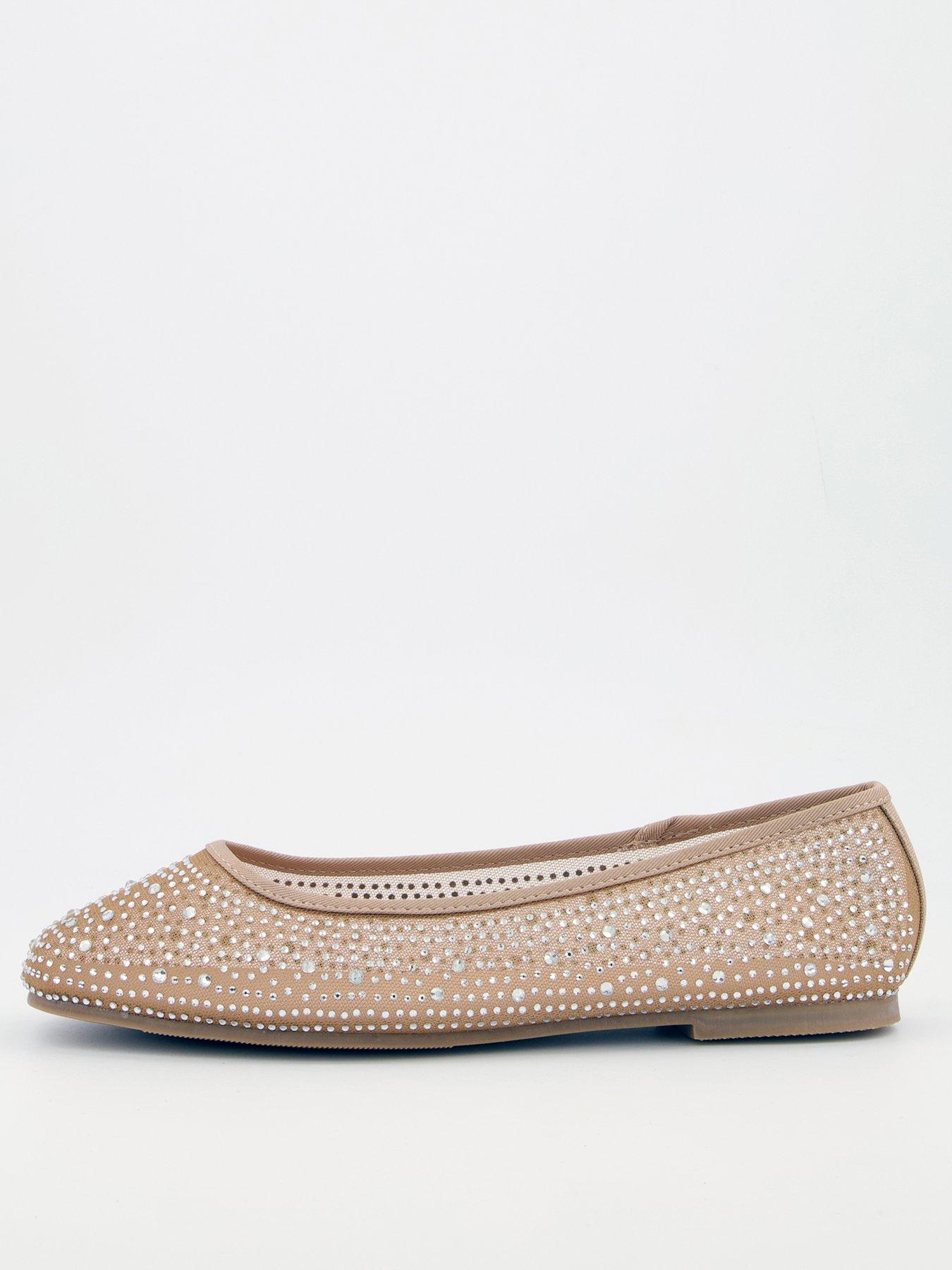 v-by-very-extra-wide-fit-mesh-ballerina-nude