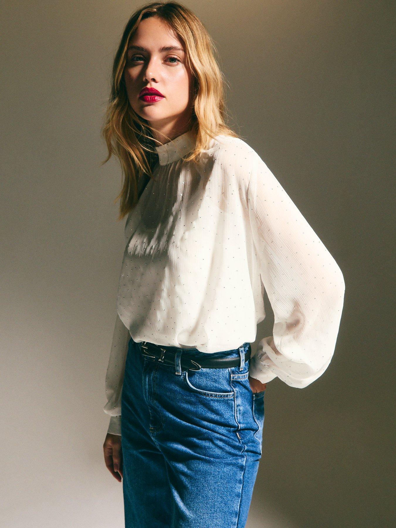 new-look-crystal-chiffon-blouse-off-white