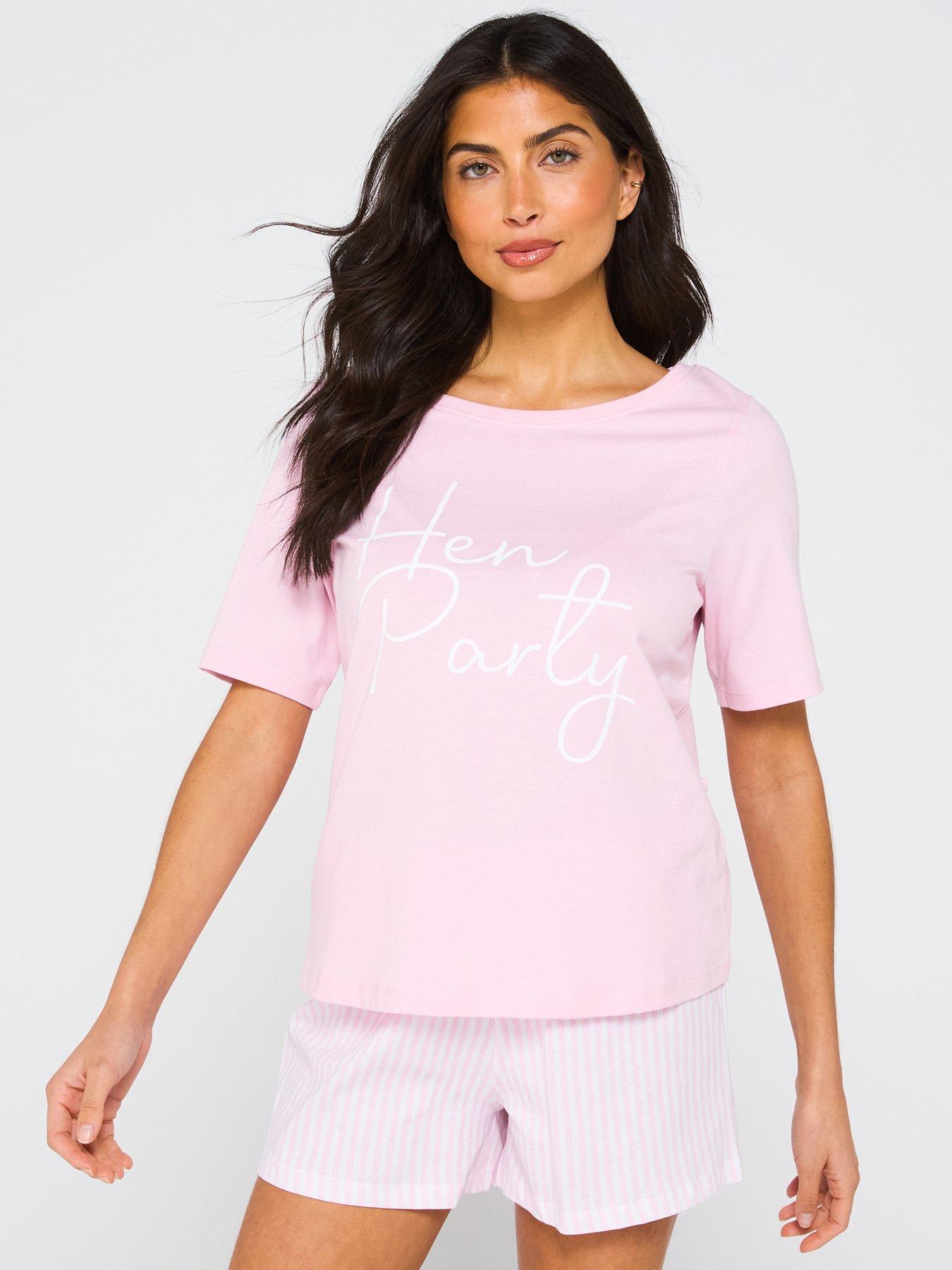 everyday-hen-party-short-sleeve-short-pyjama-set