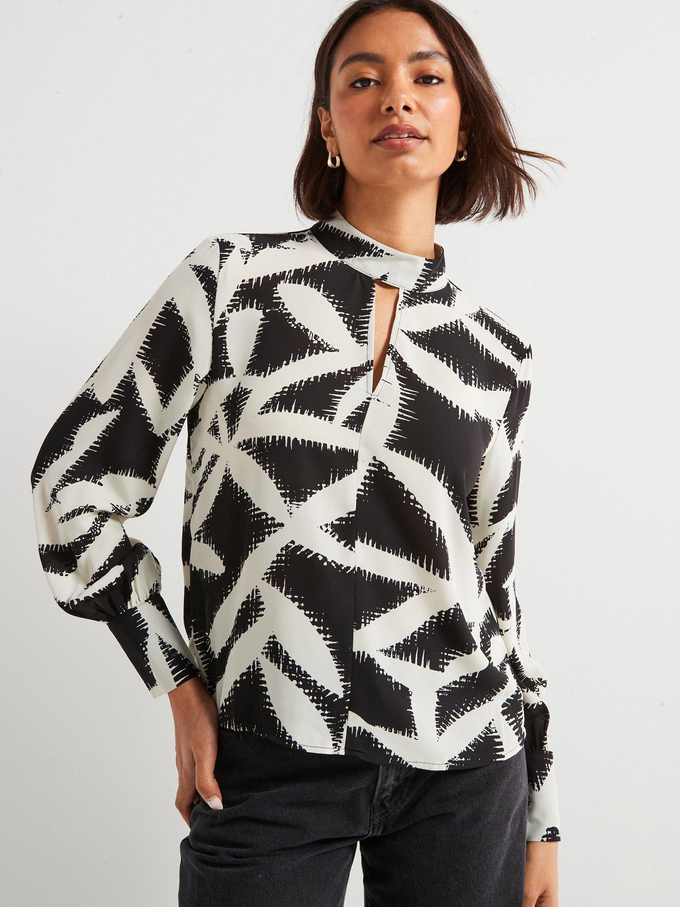 jdy-marie-long-sleeve-top-blackfront