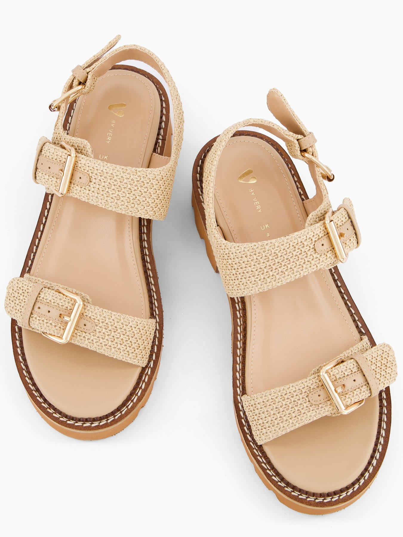 v-by-very-raffia-chunky-buckle-sandaloutfit