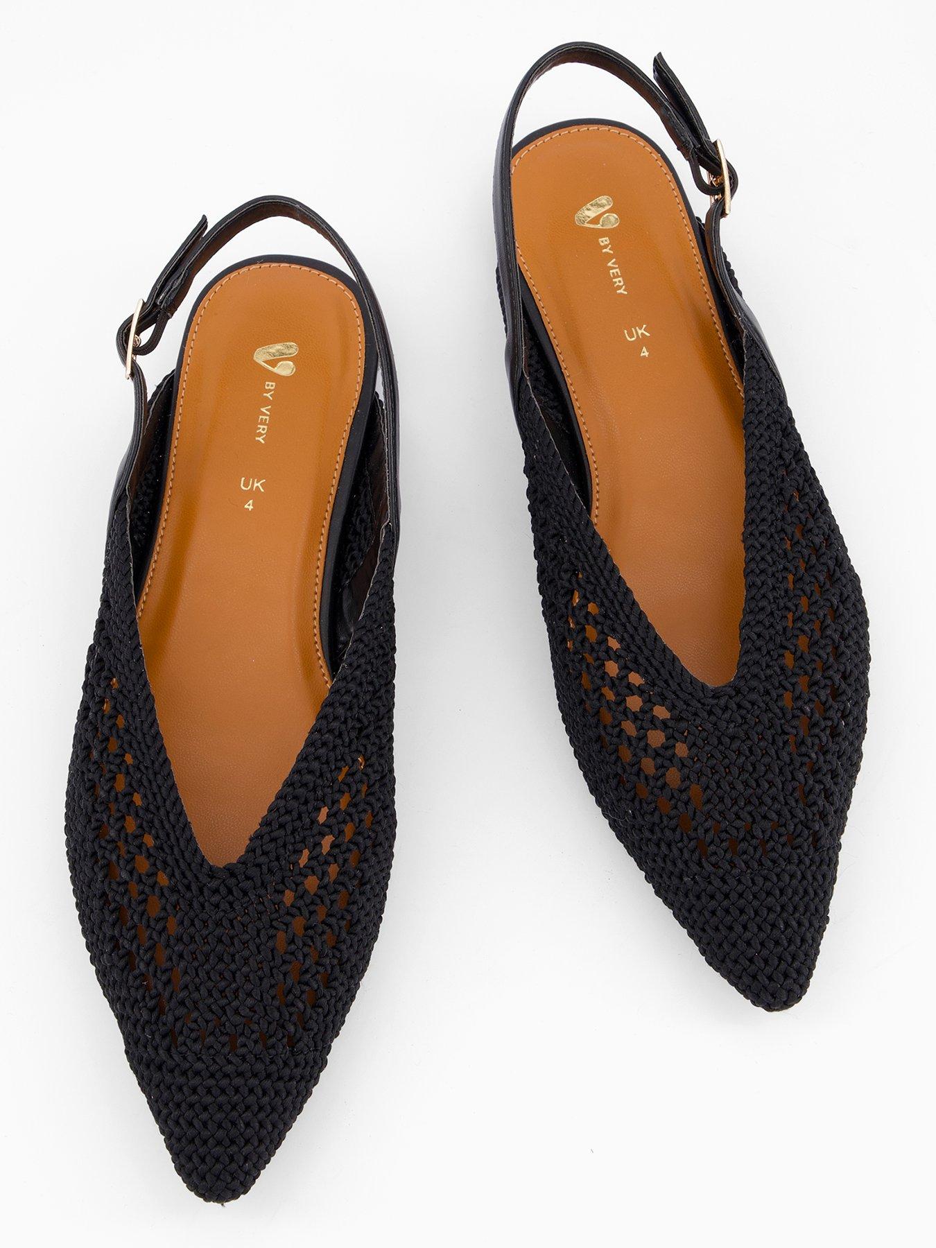 v-by-very-crochet-pointed-sling-back-ballerina-blackoutfit