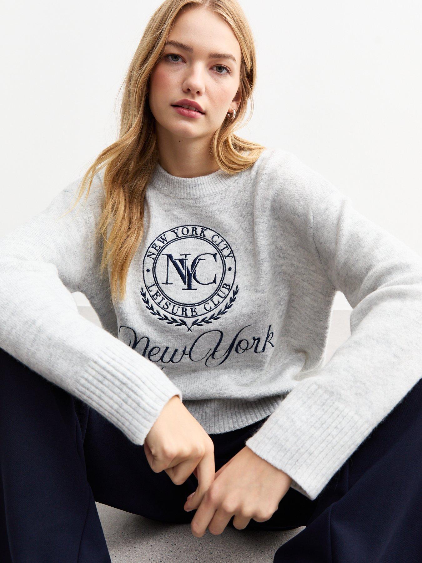 new-look-grey-nyc-embroidered-jumper