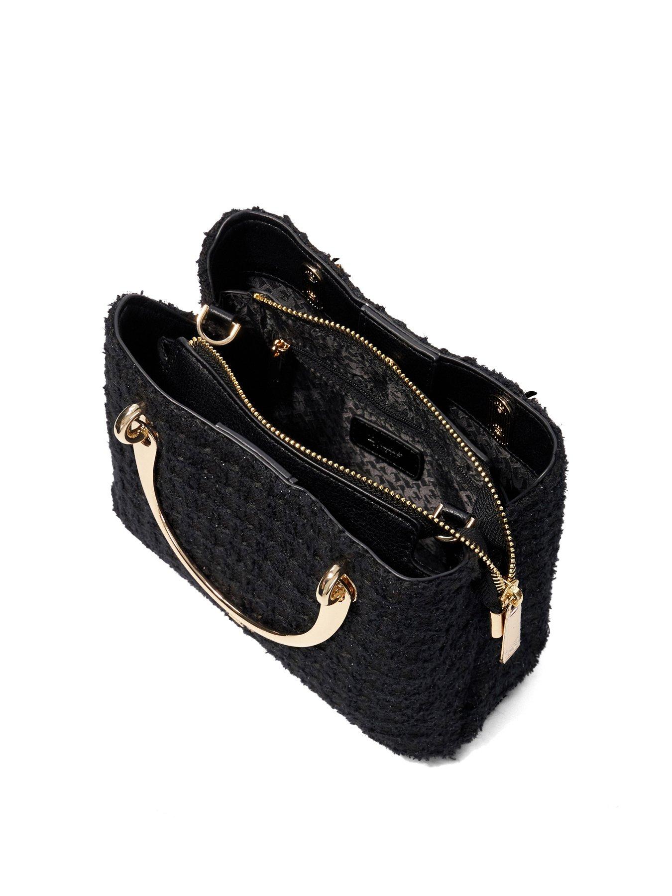 dune-london-dinkydorrien-boucle-woven-tote-bag-blackdetail