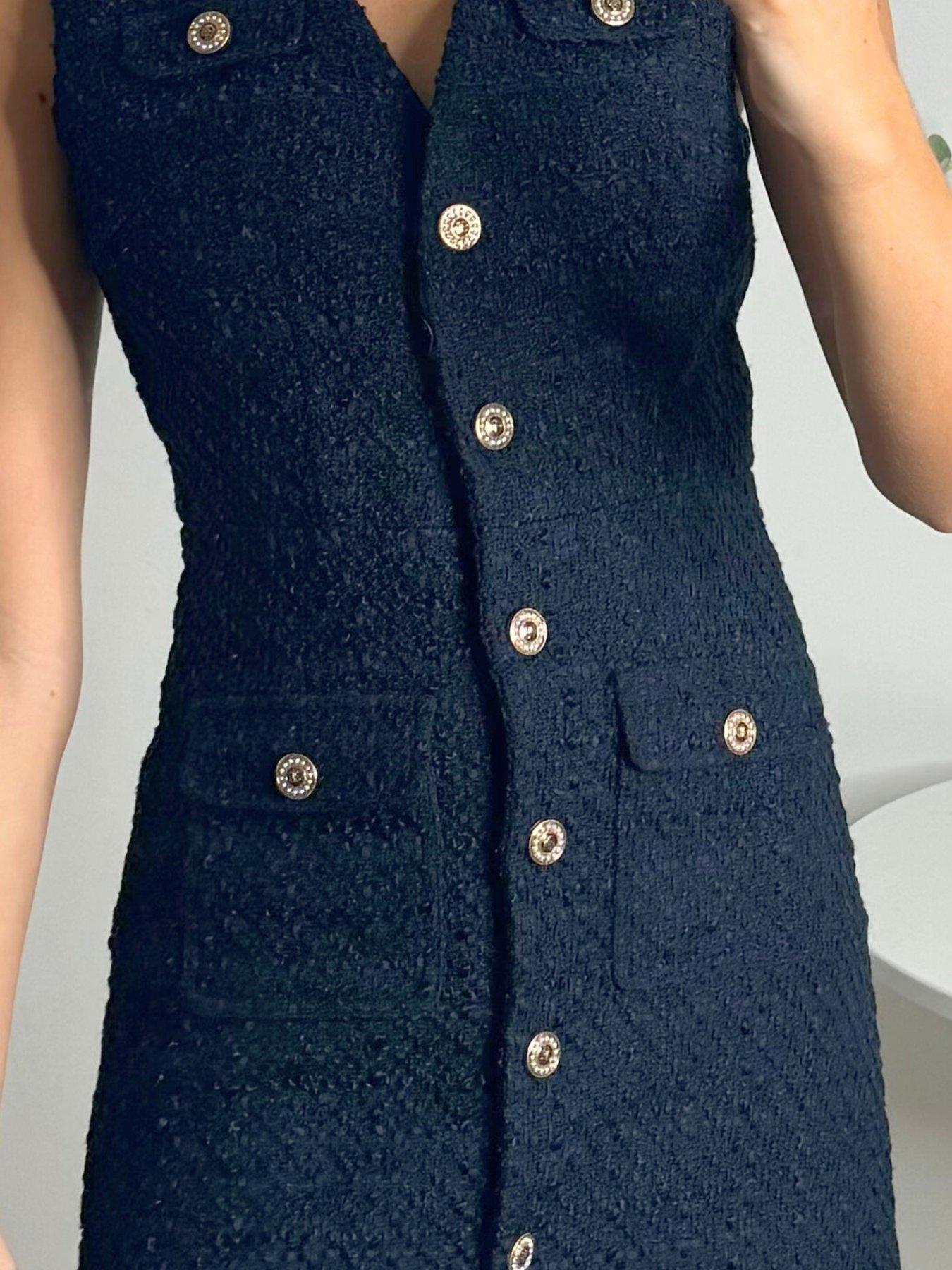 style-cheat-textured-button-detail-dress-navyback