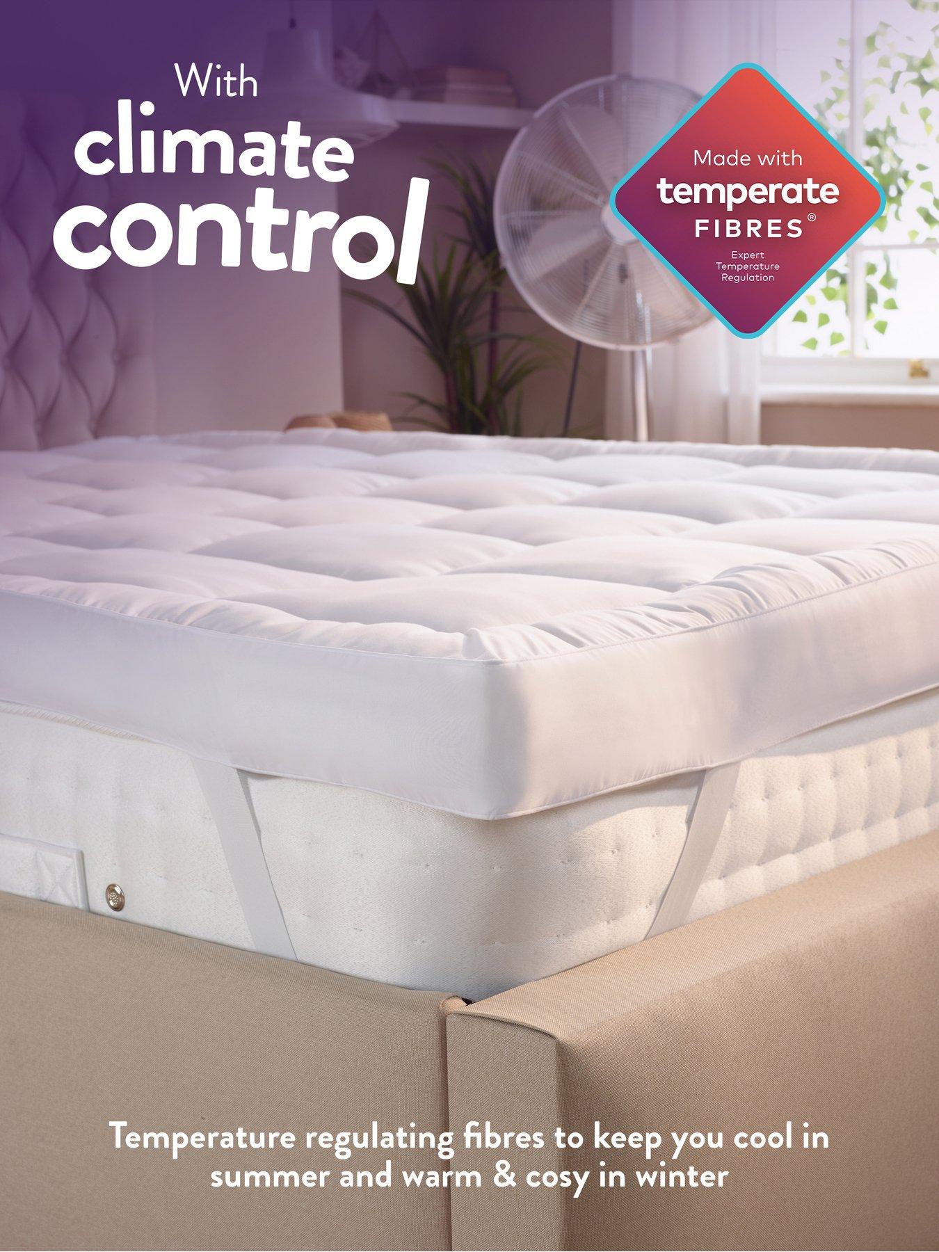 Image 3 of 8 of Slumberdown Sleep Soundly Climate Control Extra Deep 10cm Mattress Topper
