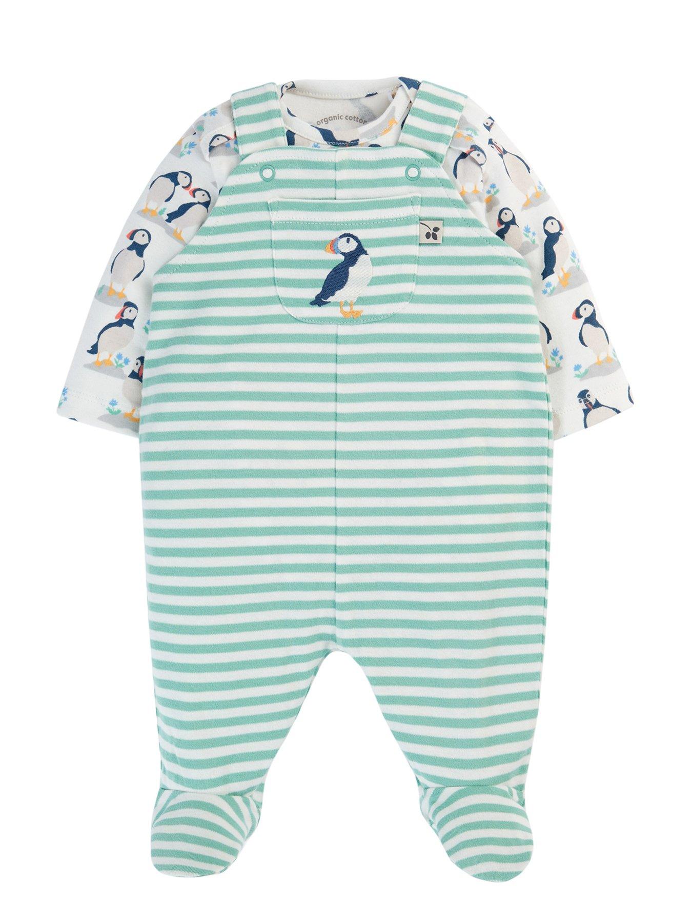 frugi-footed-dungaree-gift-set-greenoutfit