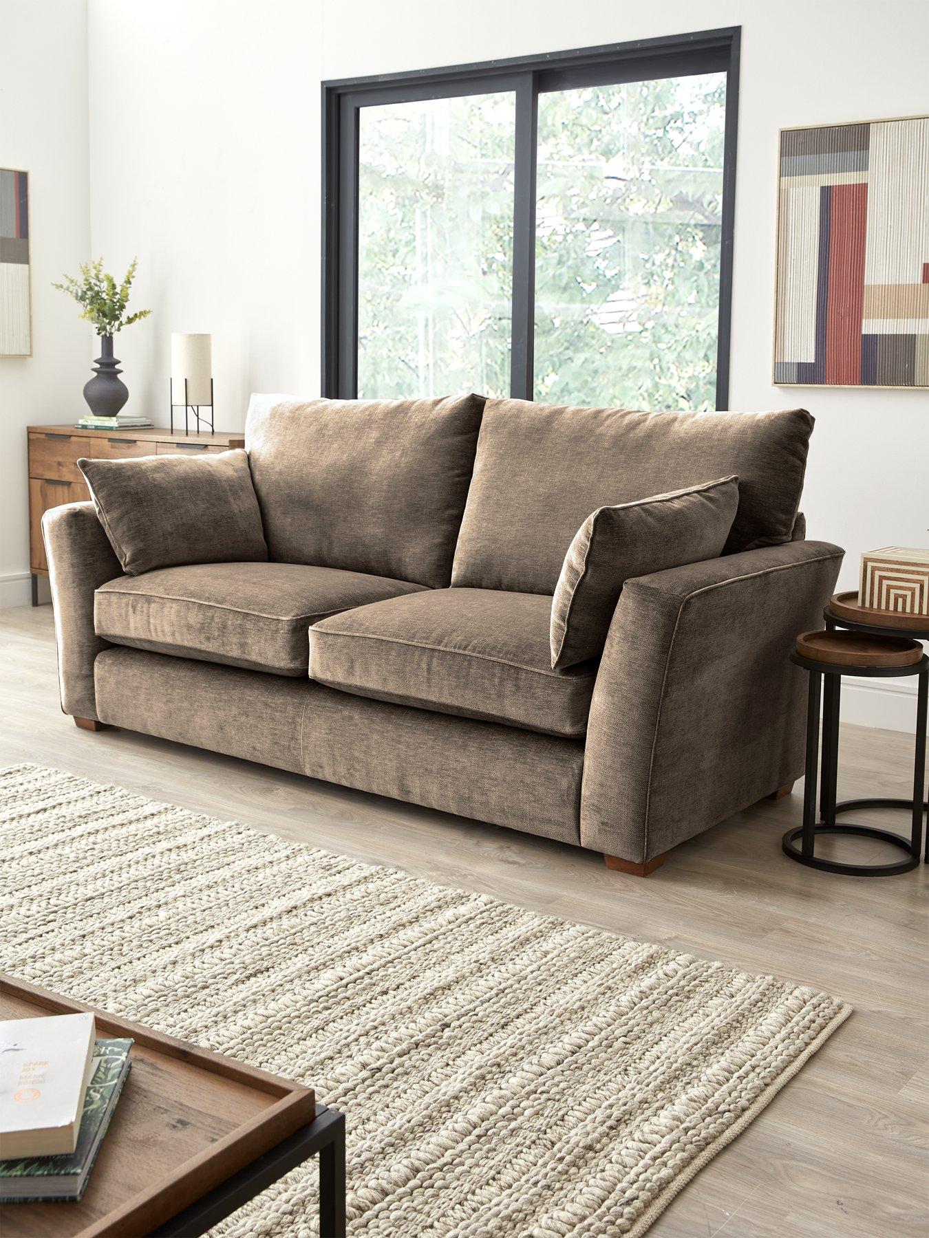 The Very Collection Strata 2 Seater Fabric Sofa - Made to order in the UK