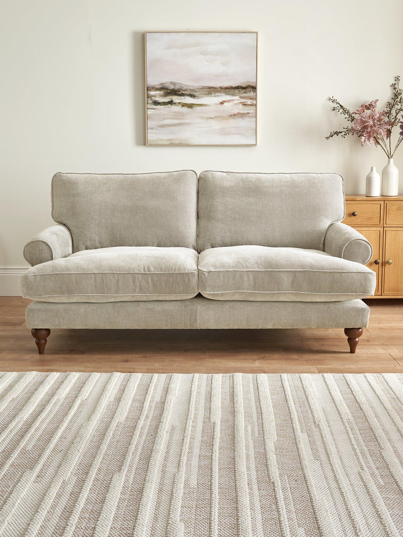 Very Home Kendal 3 Seater Fabric Sofa - Made to order in the UK
