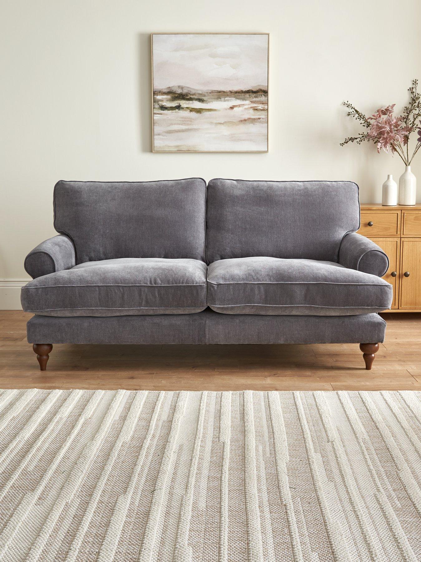 Very Home Kendal 3 Seater Fabric Sofa - Made to order in the UK