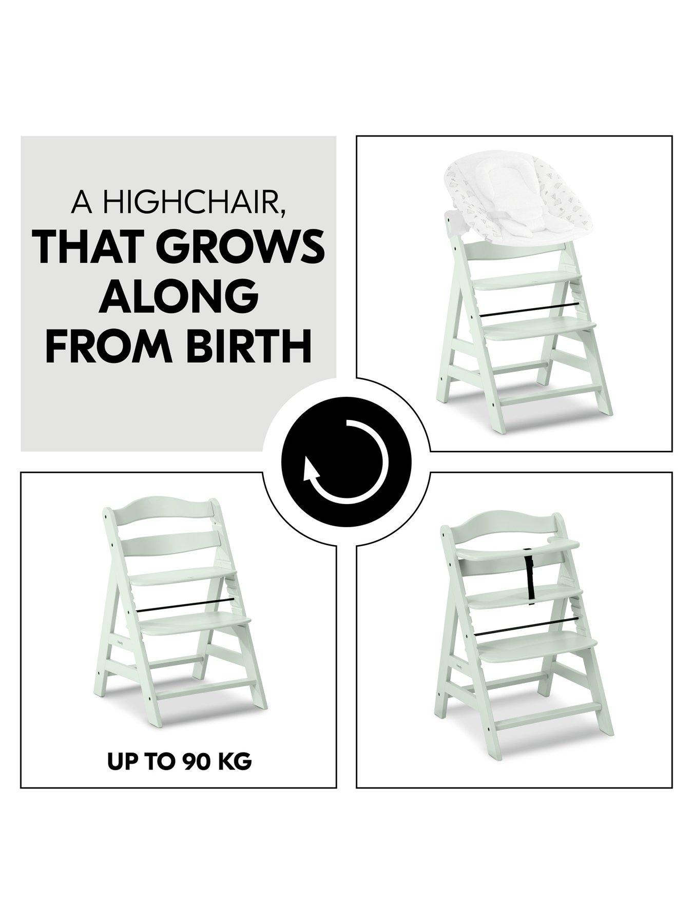 Image 5 of 8 of Hauck Hauck Alpha+ Wooden Highchair