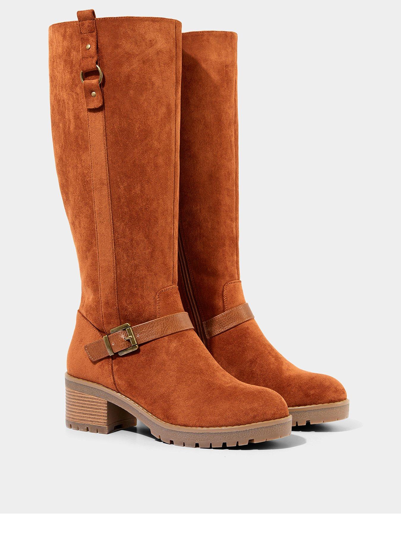 joe-browns-tall-cosy-faux-fur-lined-boots-brownstillFront