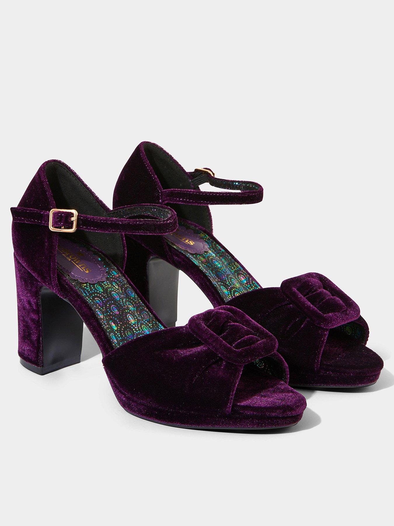 joe-browns-velvet-peep-toe-shoes-with-ankle-strap-purpleback