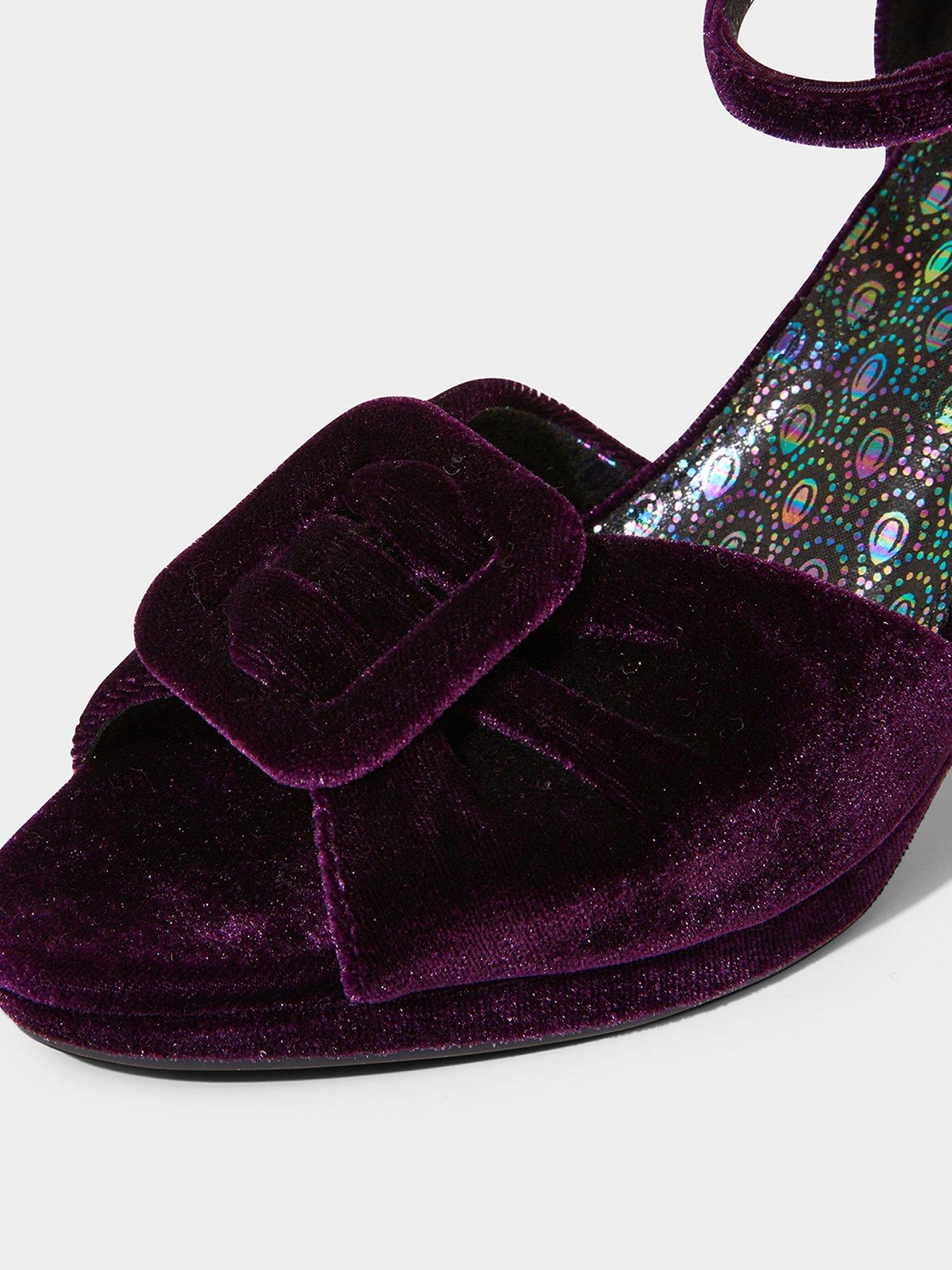 joe-browns-velvet-peep-toe-shoes-with-ankle-strap-purpledetail