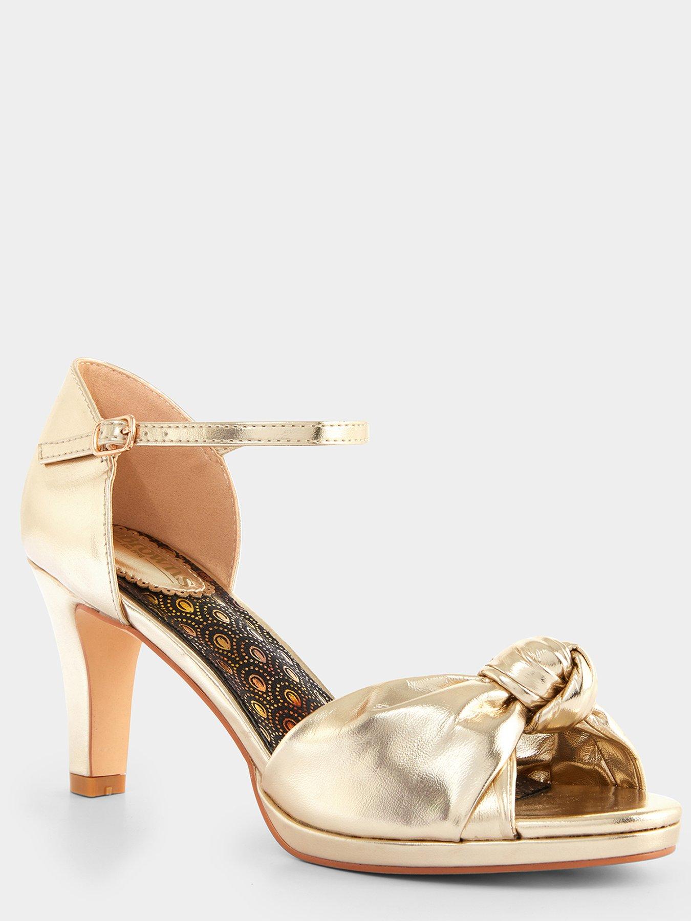 joe-browns-metallic-peep-toe-heels-golddetail