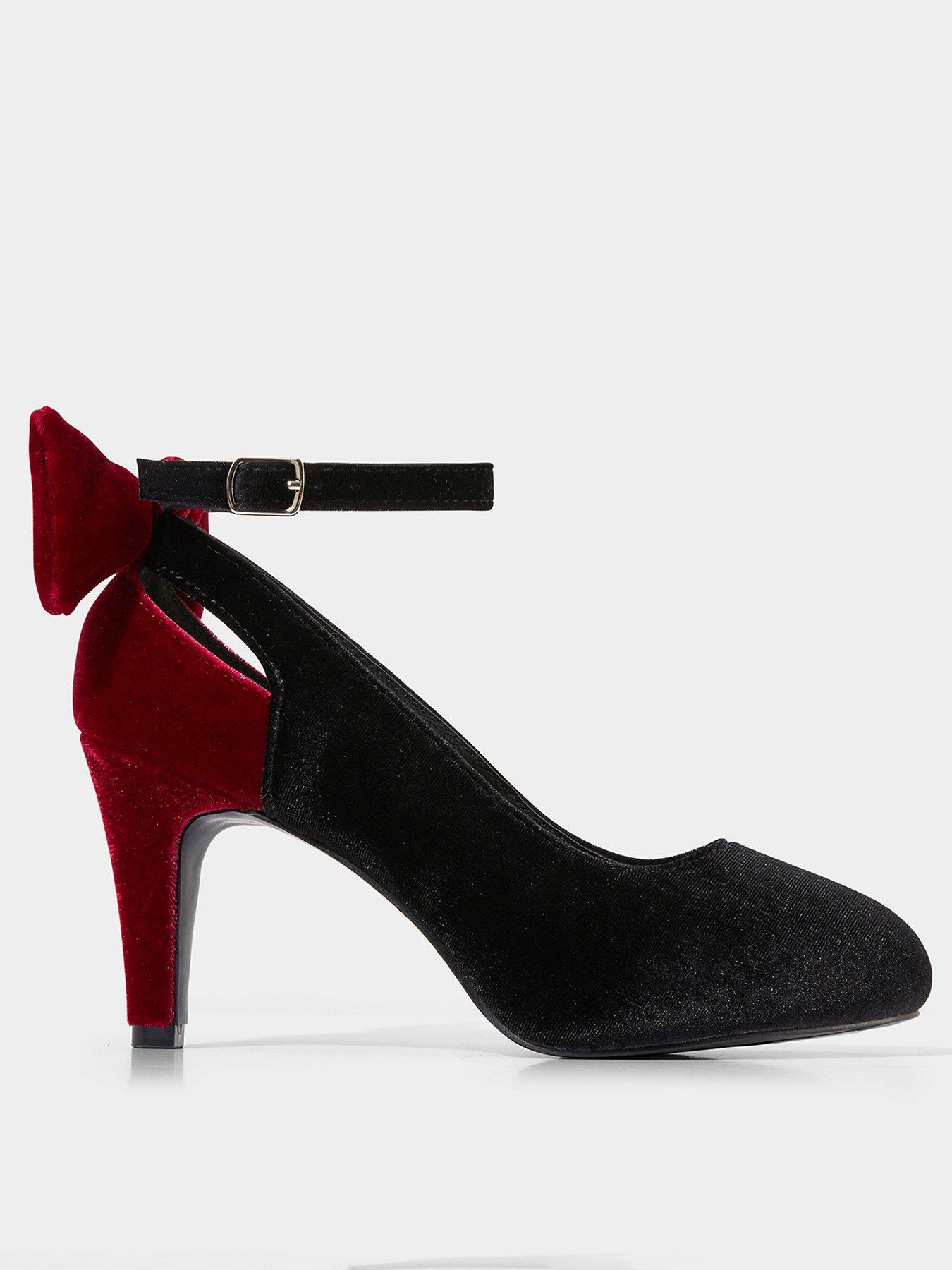 joe-browns-statement-bow-back-velvet-heels-black