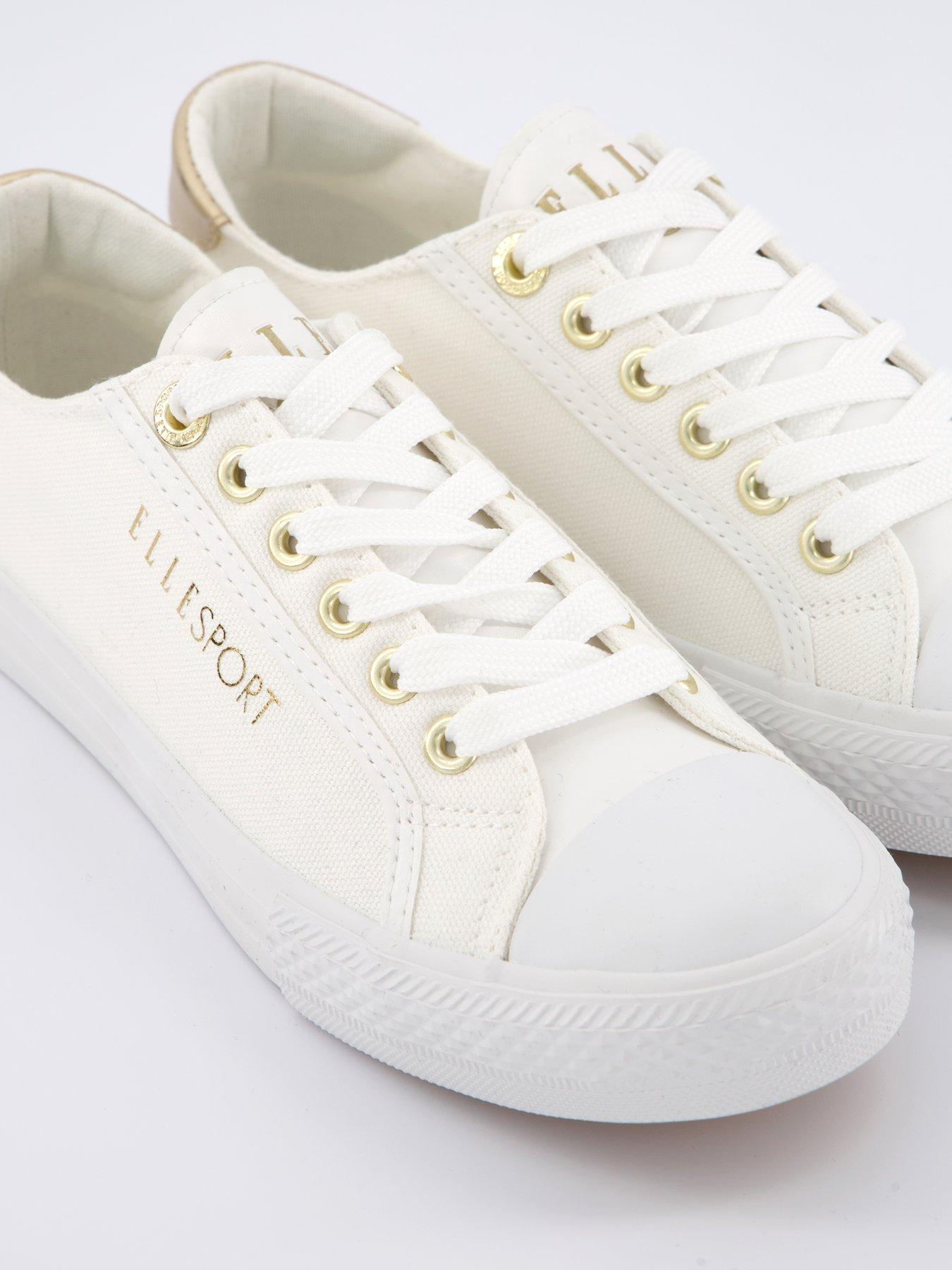 Image 5 of 7 of Elle Sport Elle P Sport Canvas Lace Up Trainer