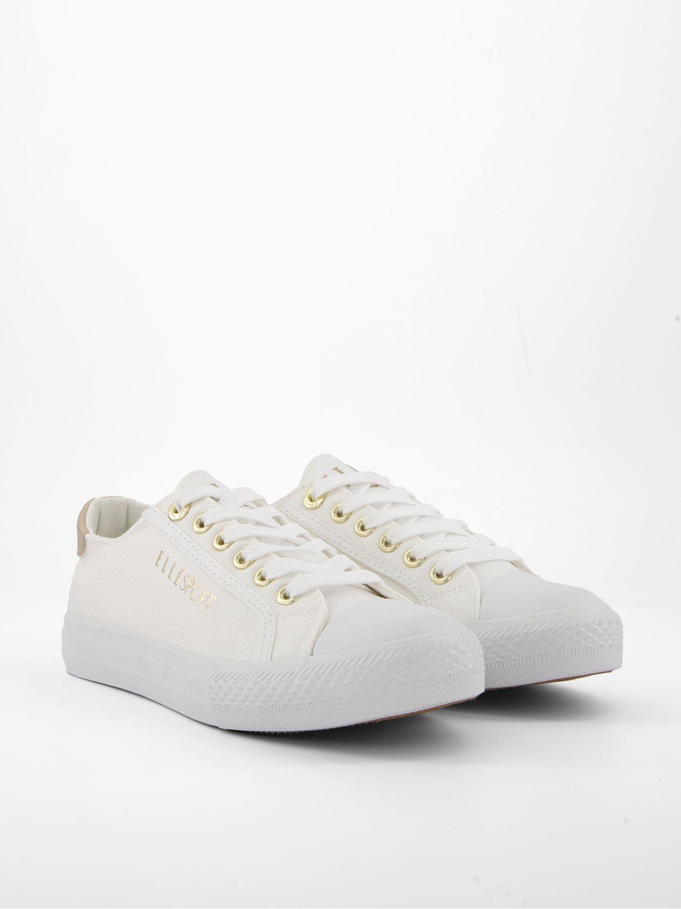 Image 6 of 7 of Elle Sport Elle P Sport Canvas Lace Up Trainer