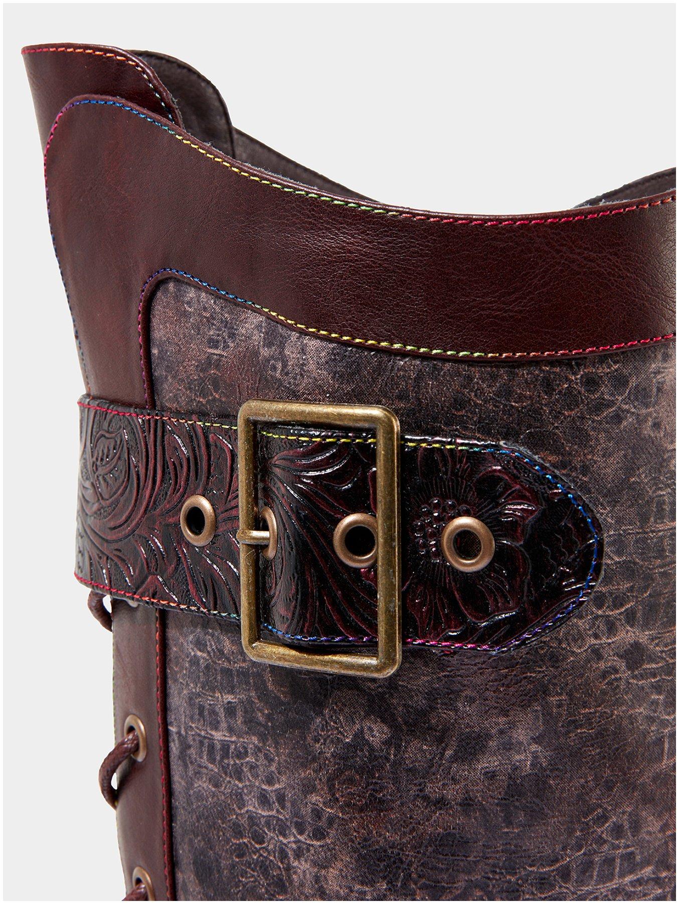 joe-browns-floral-tooled-lace-up-boots-browndetail