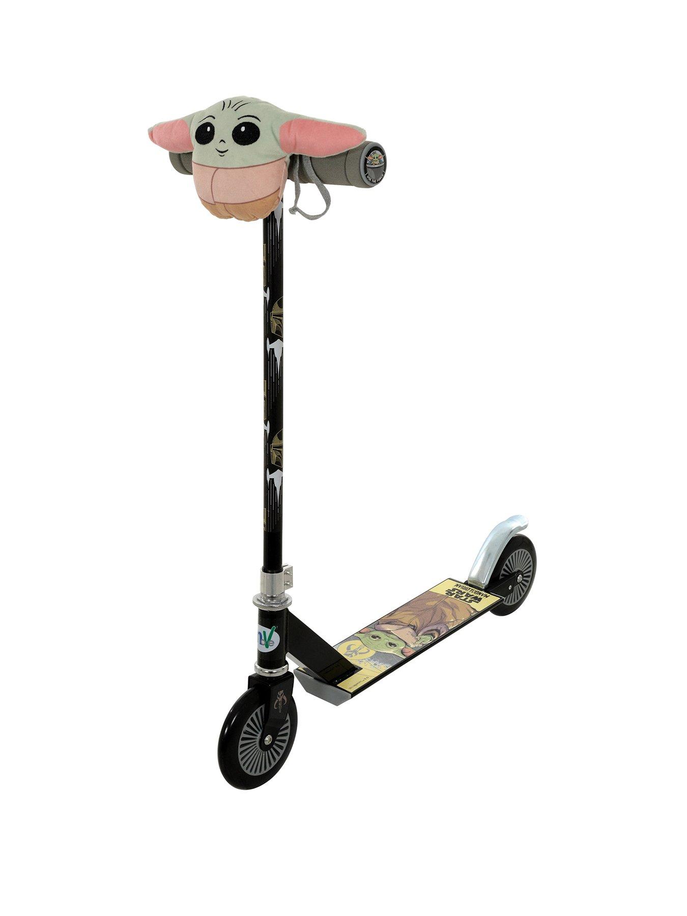 Image of Star Wars Star Wars Inline Scooter with Grogu Squishle