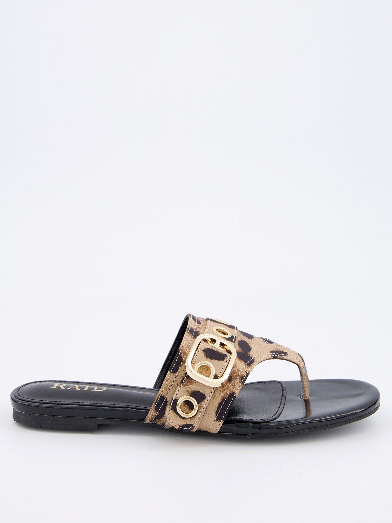 raid-regent-flat-thong-sandals-leopard-printstillFront