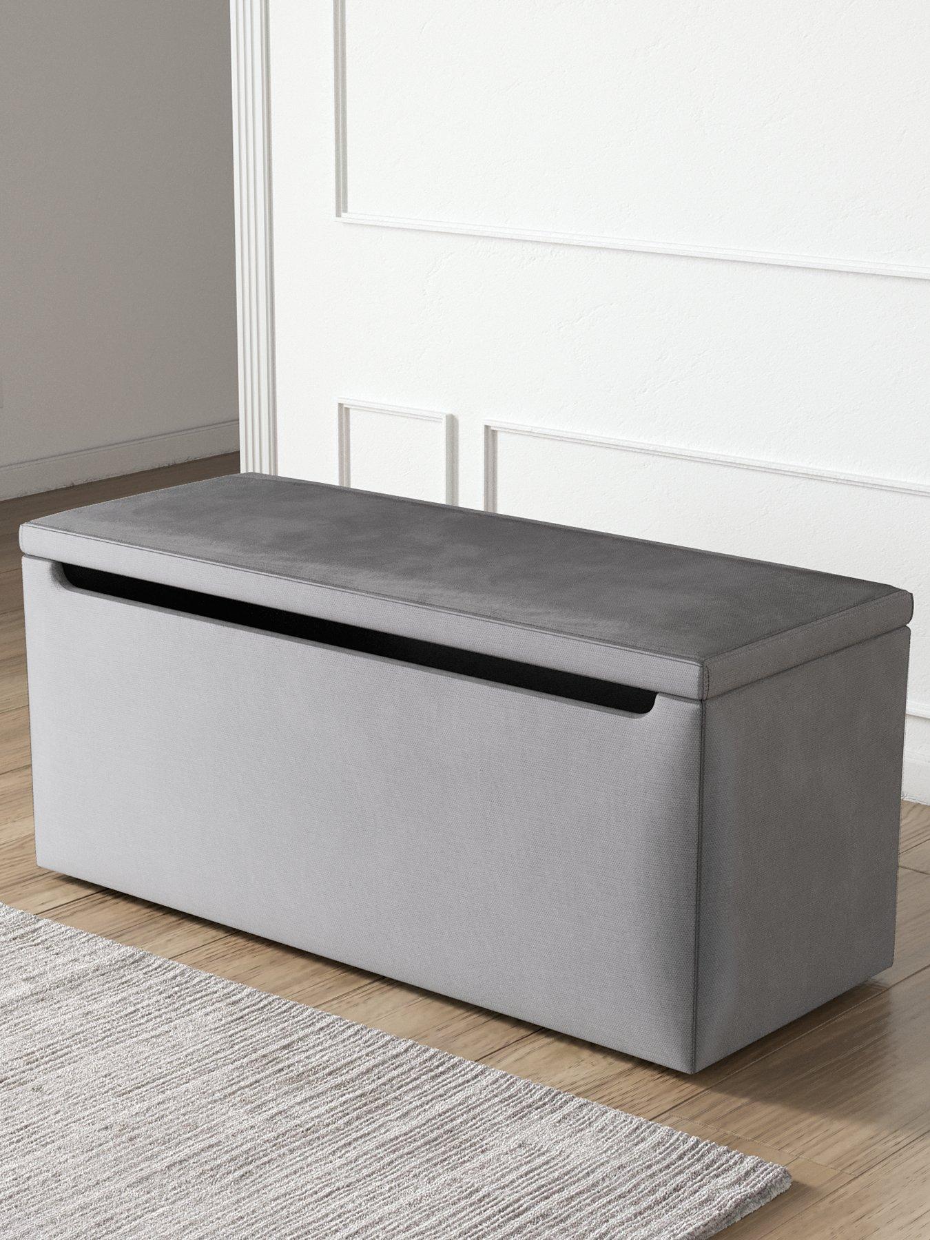 undefined Nova Fabric Ottoman