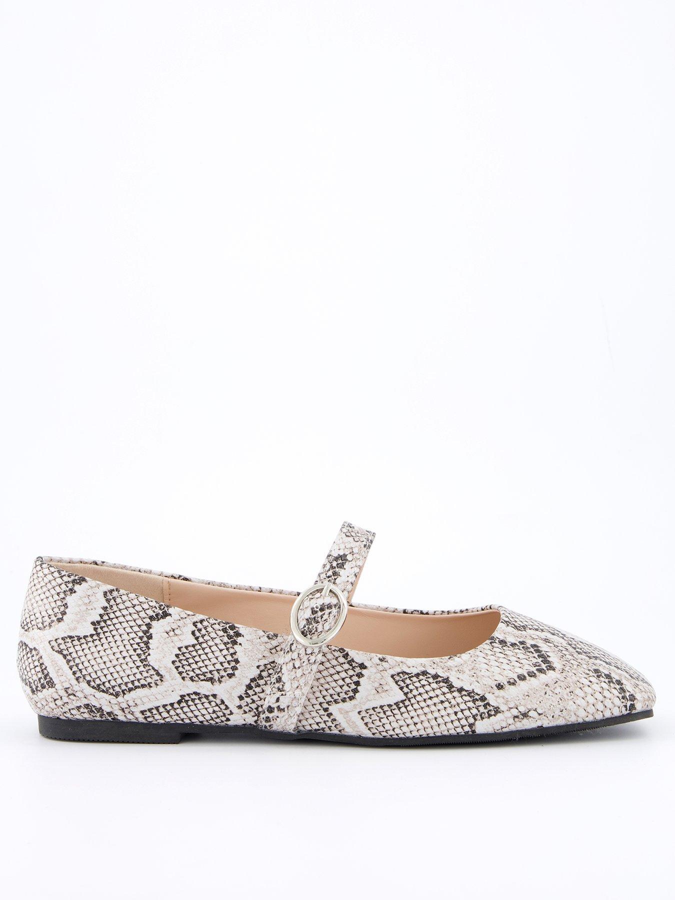 Raid Sanny Shoes - Beige Snake - Print