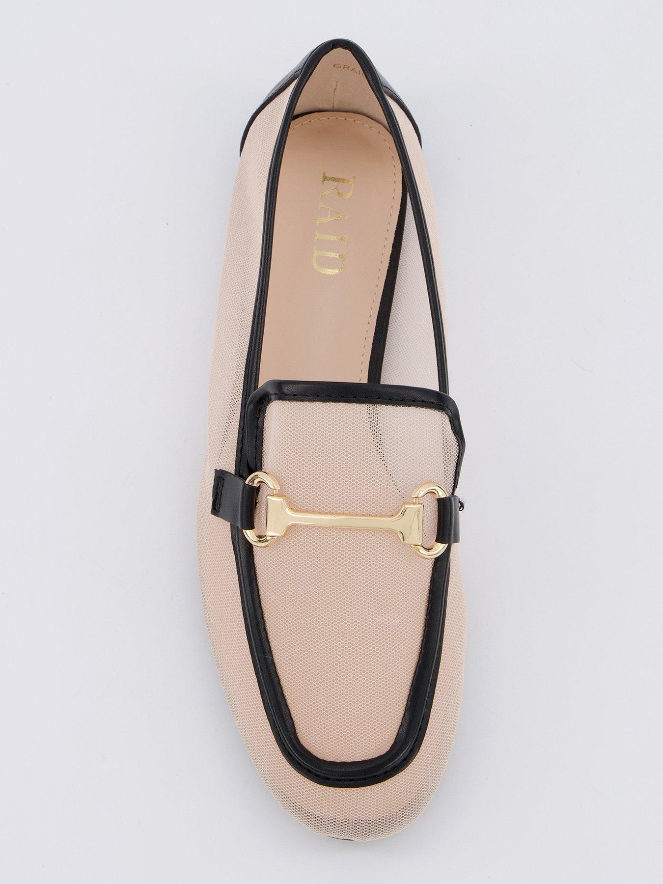 raid-graice-mesh-loafer-shoes-black-and-creamoutfit