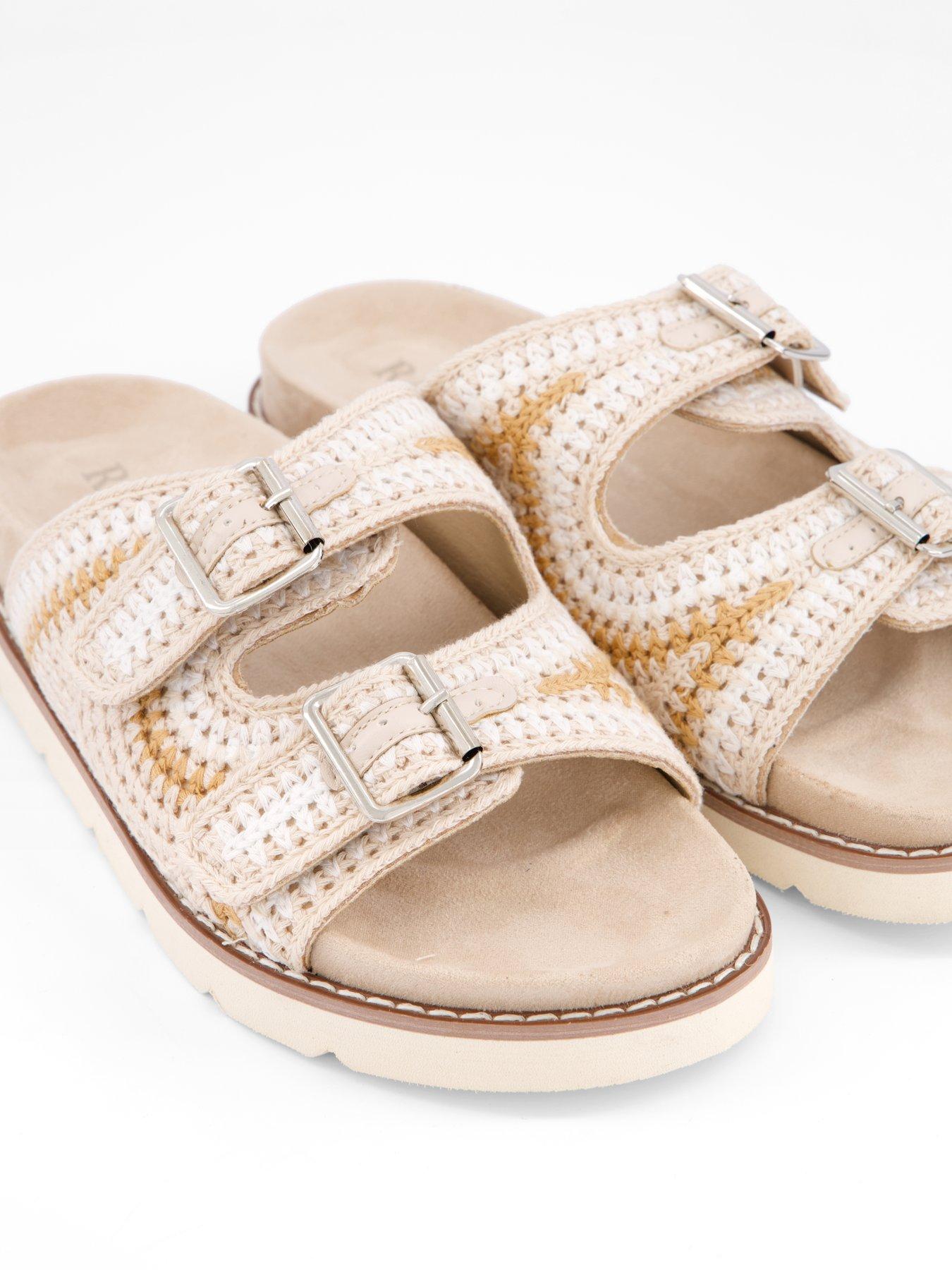 Image 4 of 6 of Raid Fifi Sandals - Flat - Nude - Natural