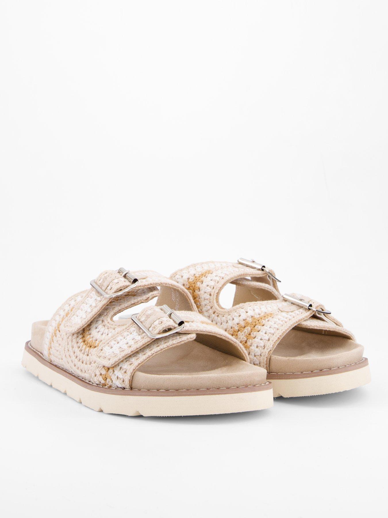 Image 5 of 6 of Raid Fifi Sandals - Flat - Nude - Natural