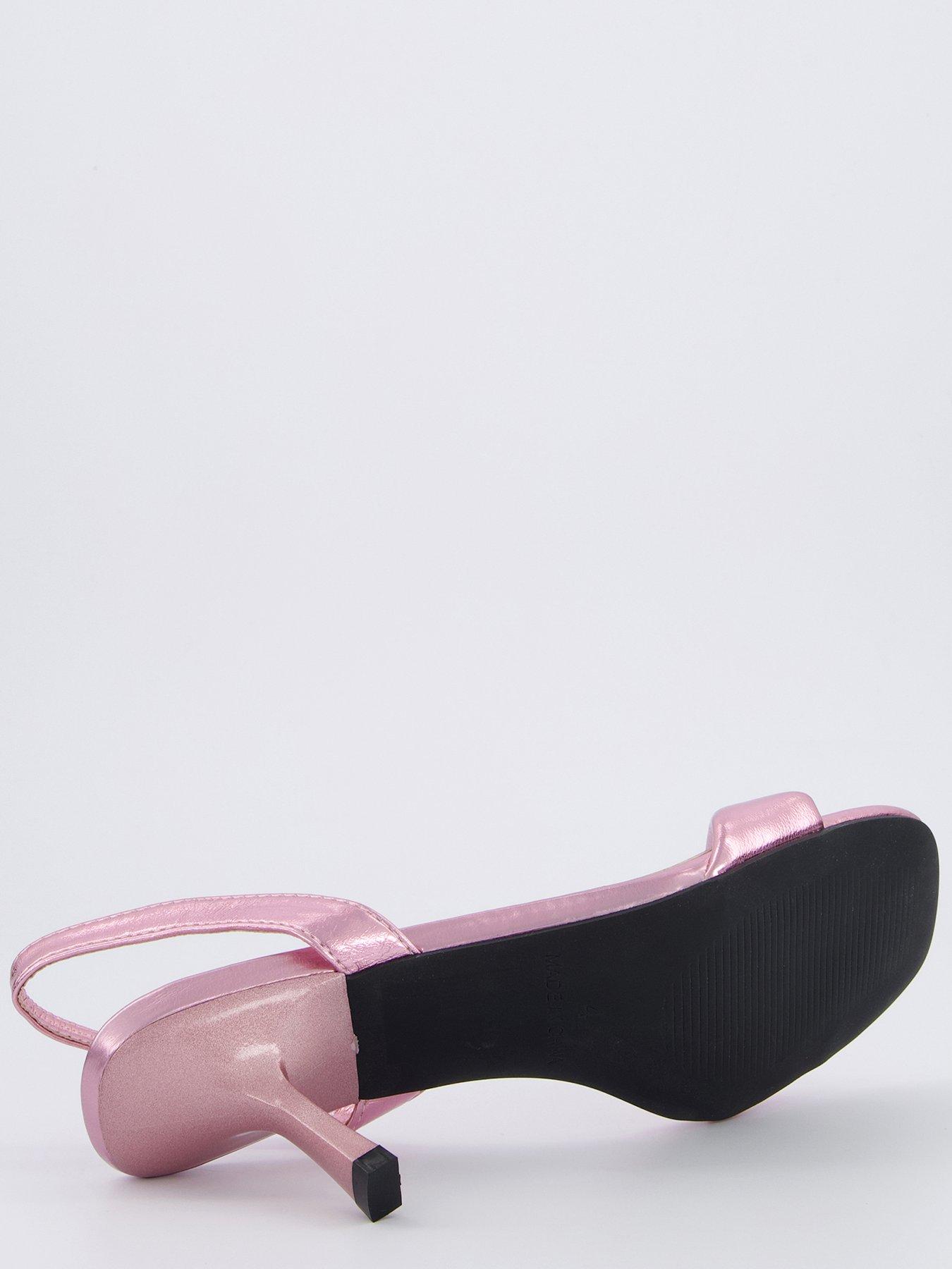 Image 6 of 8 of Raid Dorenna Heeled Sandals - Pink