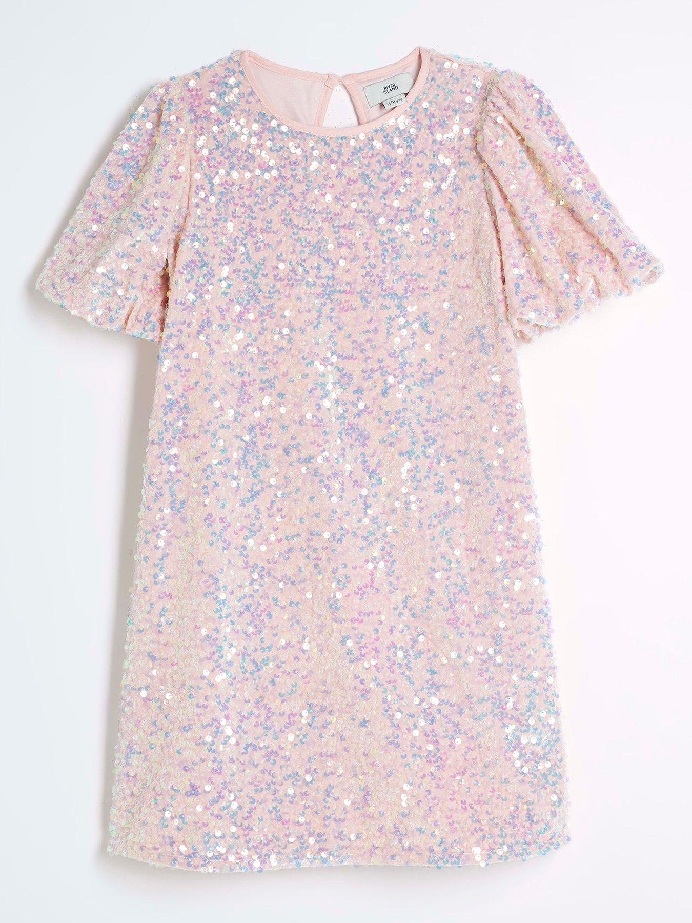 river-island-girls-sequin-shift-dress-pink