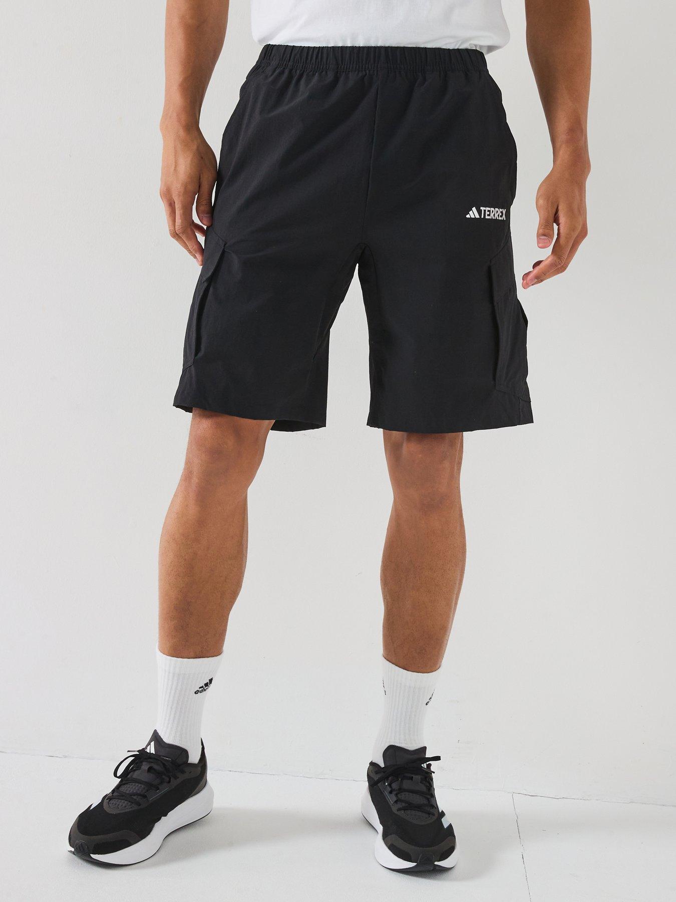undefined Men's Cargo Shorts - Black