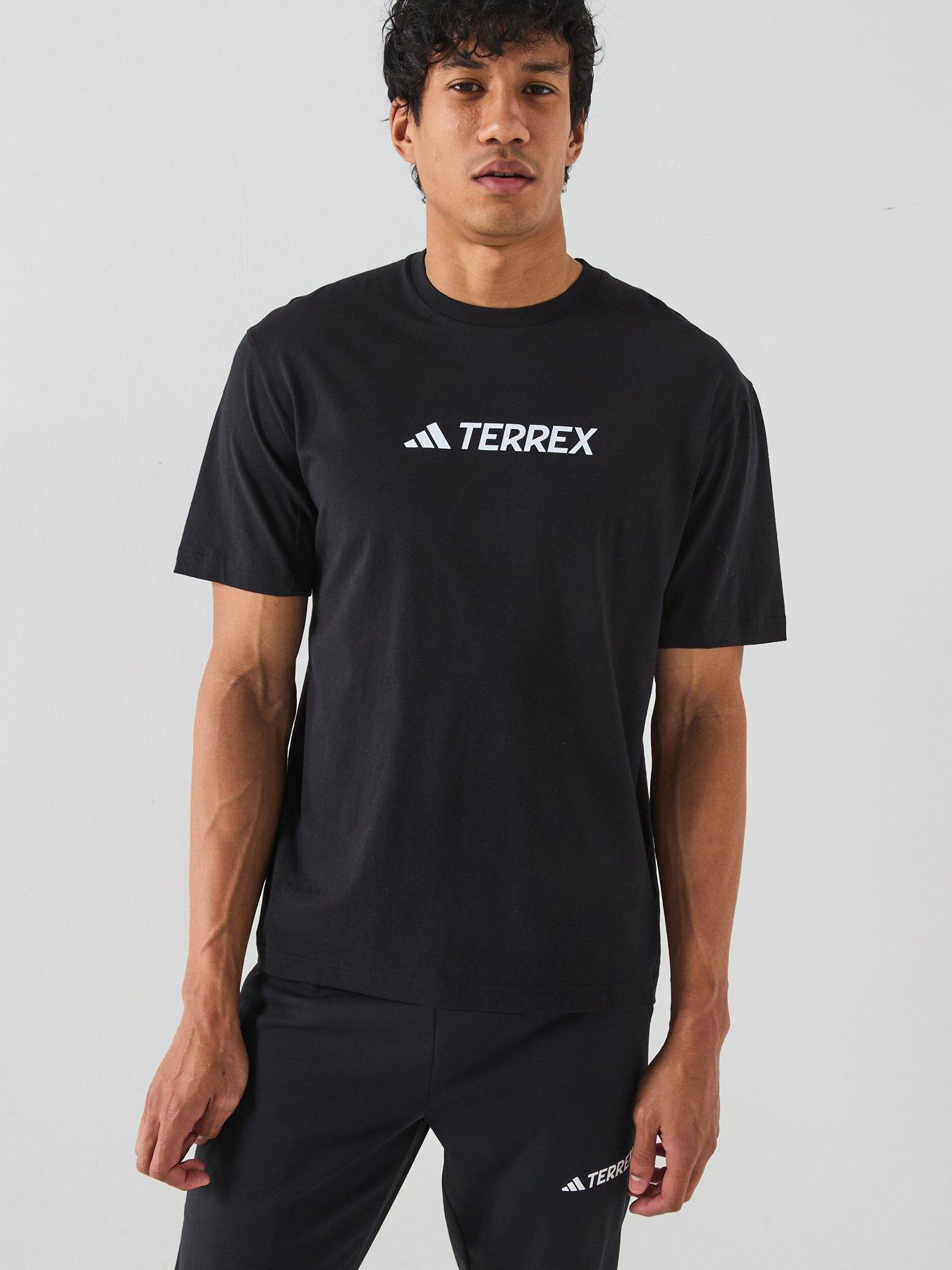 Image 1 of 5 of adidas Terrex Men's Logo Tee - Black
