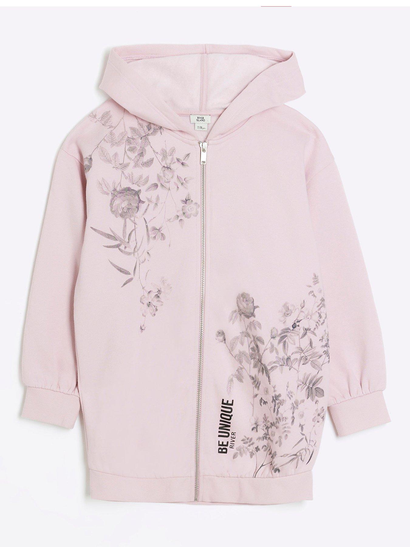 river-island-older-girl-floral-zip-up-hoodie-pink