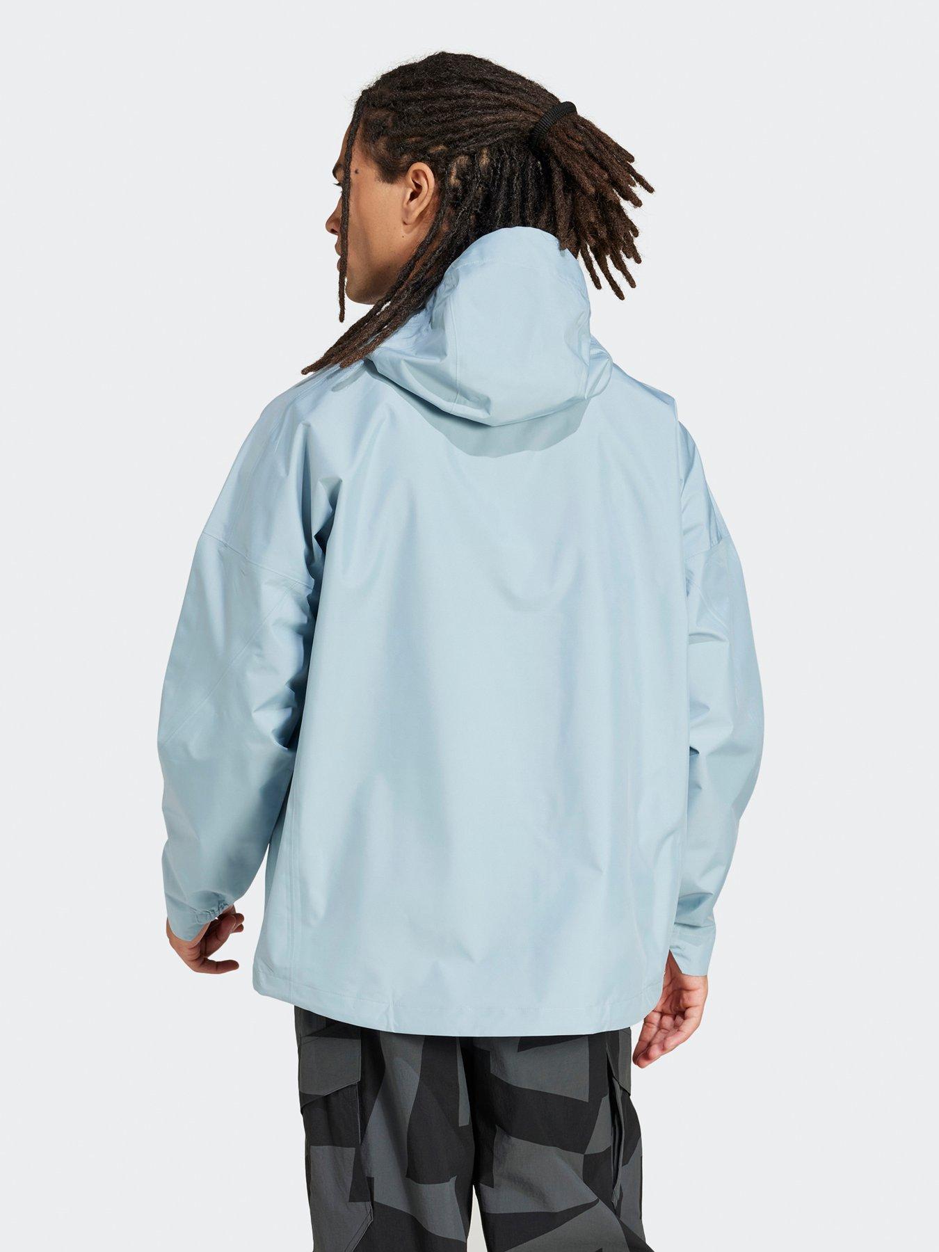 Image 2 of 5 of adidas Terrex Mens XPL 2.5L Anorak - Light Blue