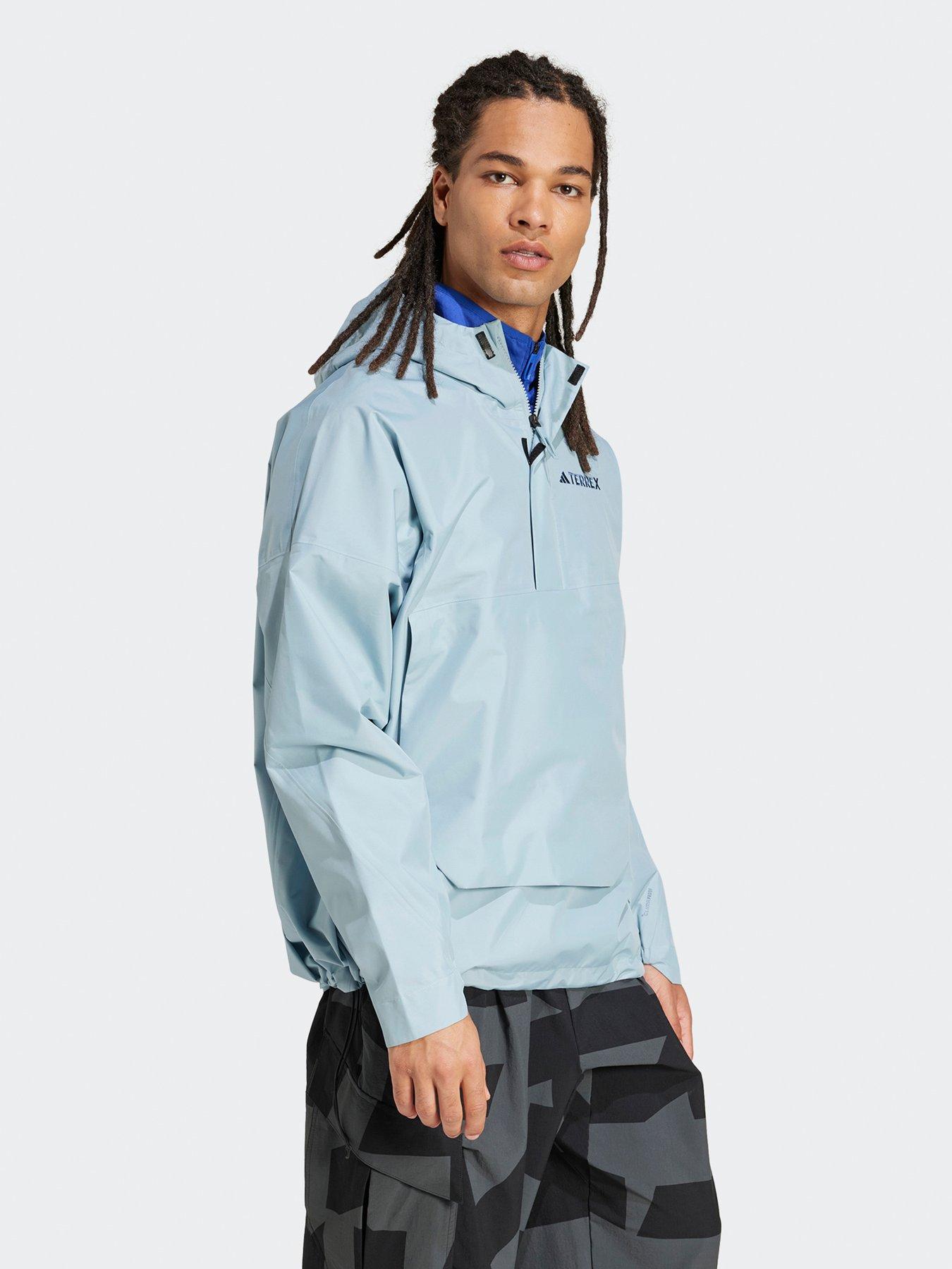 Image 3 of 5 of adidas Terrex Mens XPL 2.5L Anorak - Light Blue