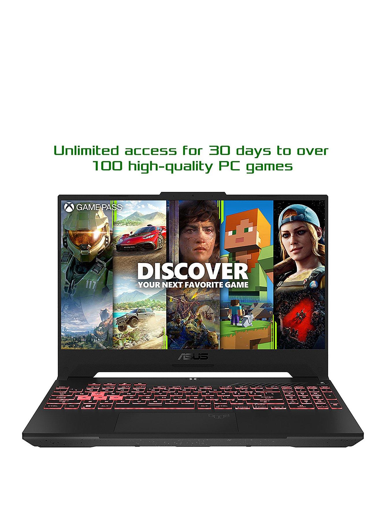 Image 2 of 7 of Asus TUF Gaming Laptop - AMD GeForce RTX 4050 - AMD Ryzen 7 - 15.6in - 16 GB RAM - 512GB SSD