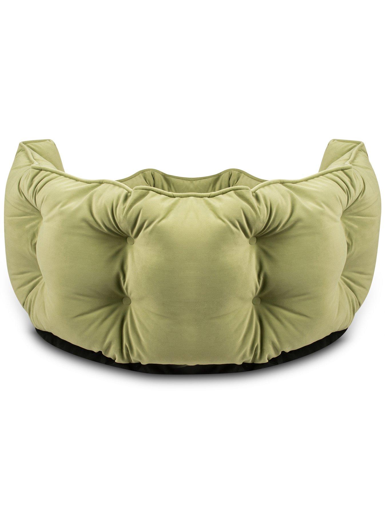 bunty-monarch-pet-bed--nbspgreendetail