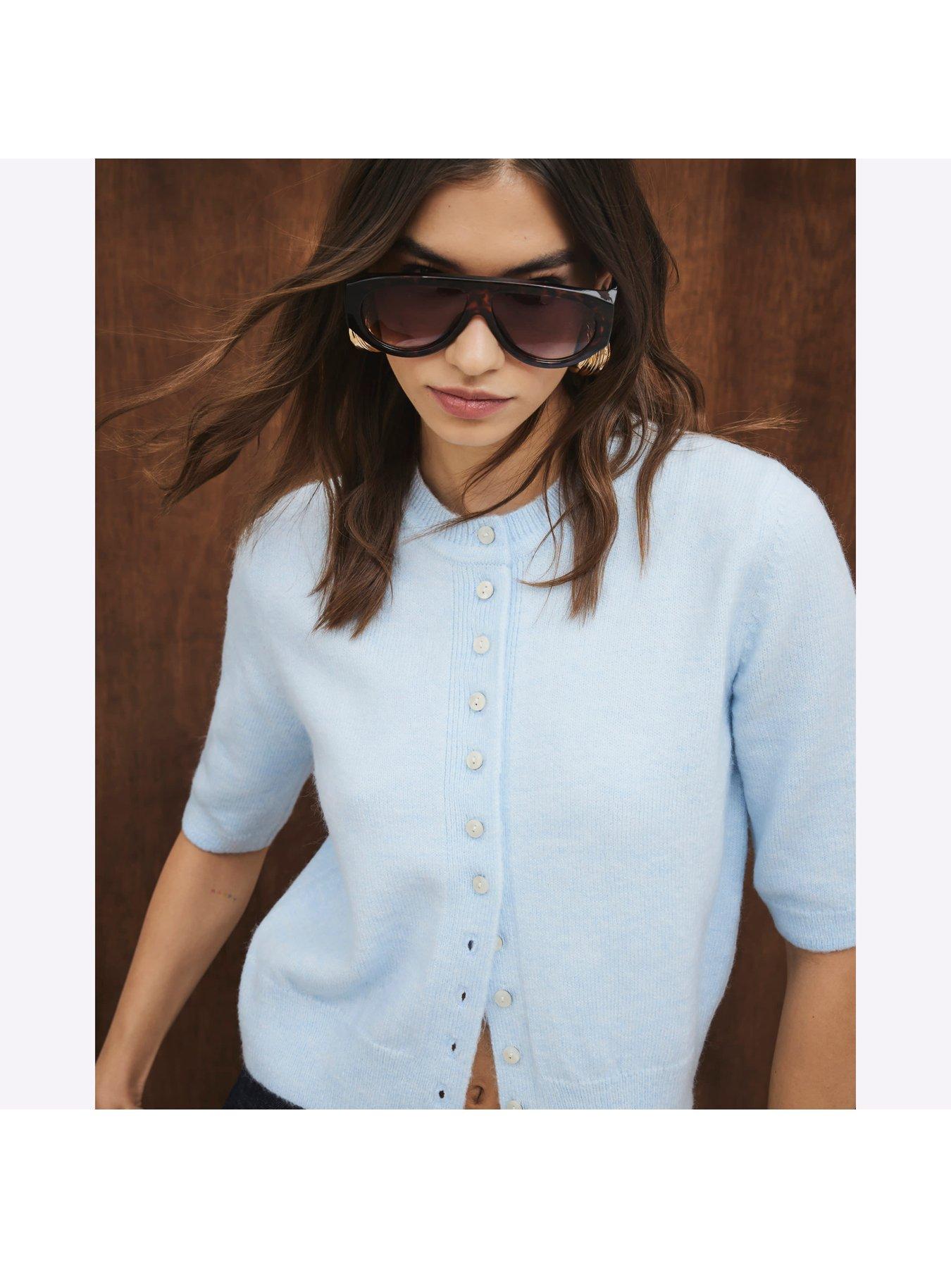 river-island-button-down-cardigan-light-blueoutfit